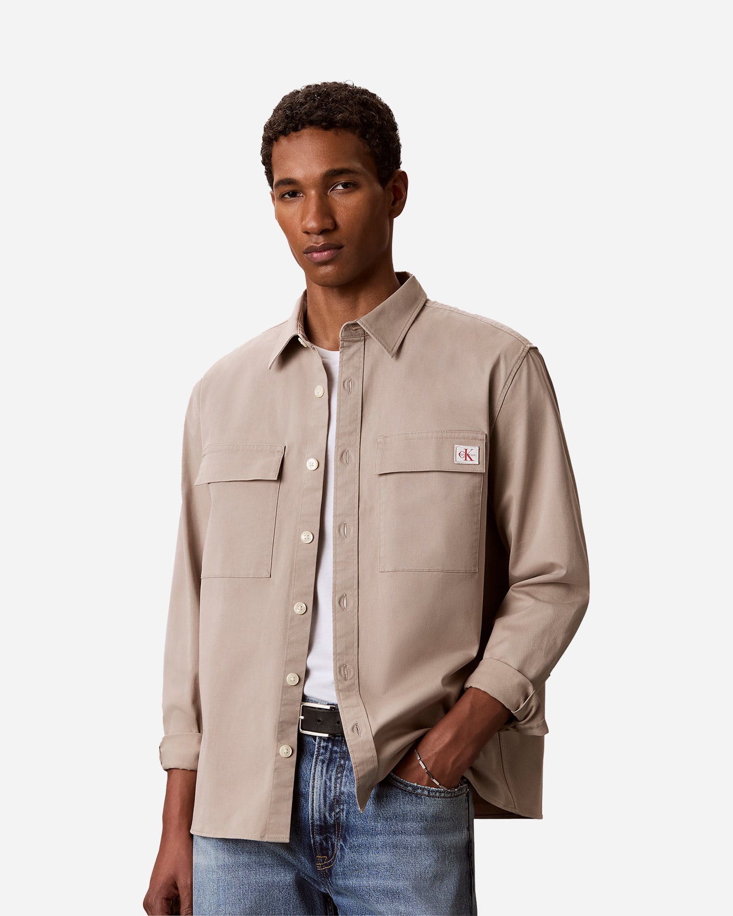 Camicia CALVIN KLEIN JEANS OVERSHIRT M - 1 | Cisalfa Sport