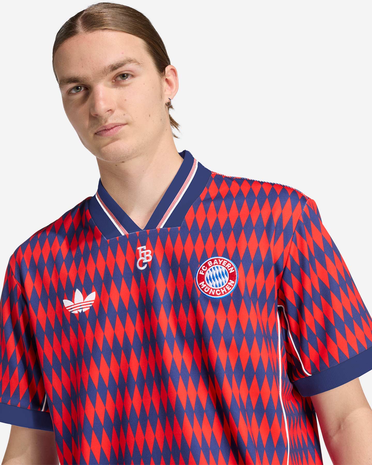 T-shirt ADIDAS ORIGINALS LIFESTYLE BAYERN MUNICH M - Rosso - 5 | Cisalfa Sport