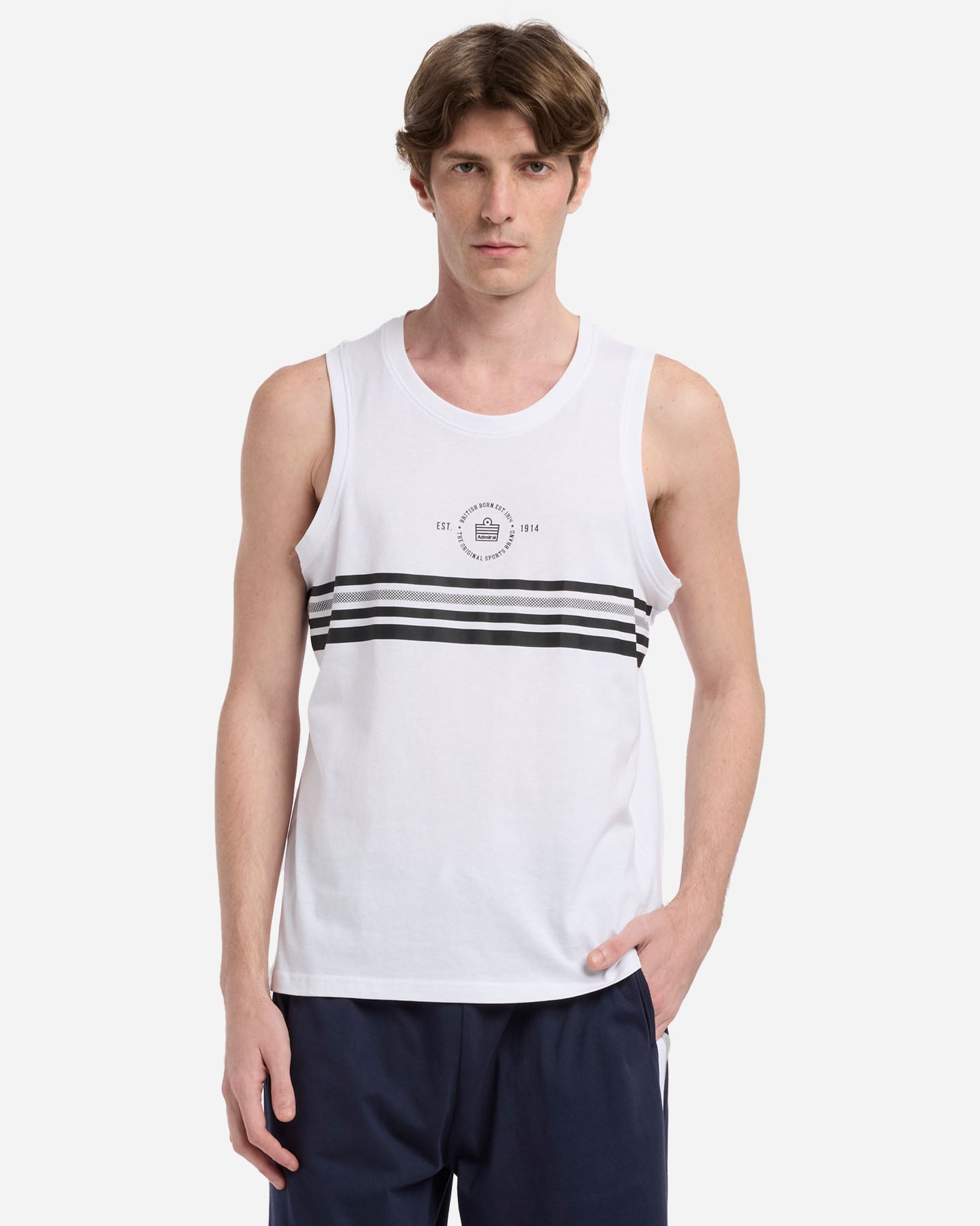 Canotta ADMIRAL ESSENTIAL ATHLETE M - Bianco - 1 | Cisalfa Sport