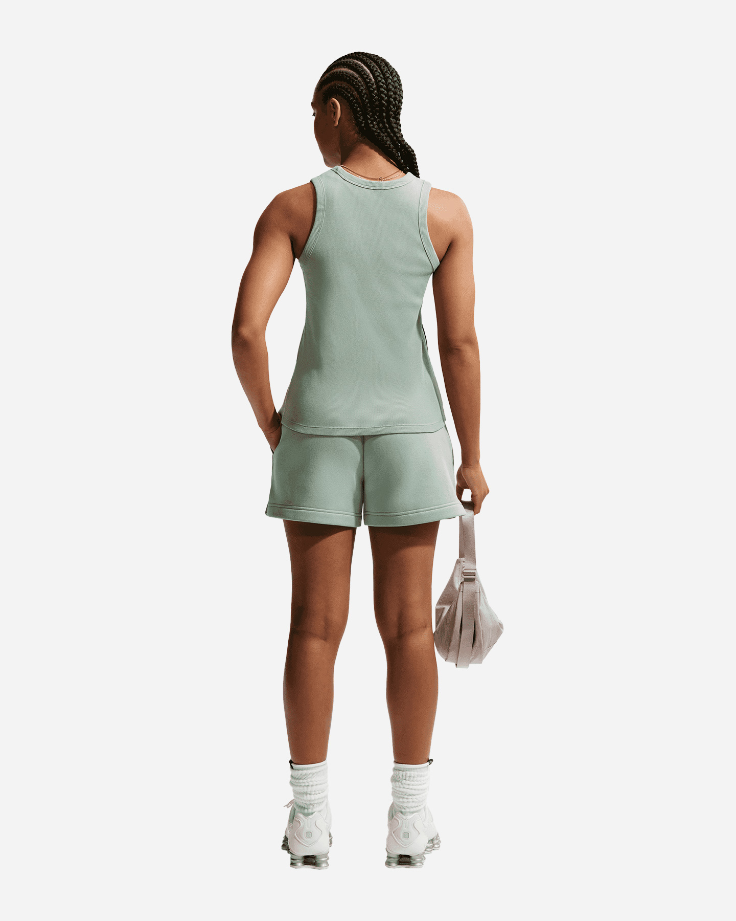 Canotta NIKE COSTINA SMALL LOGO W - Verde - 2 | Cisalfa Sport