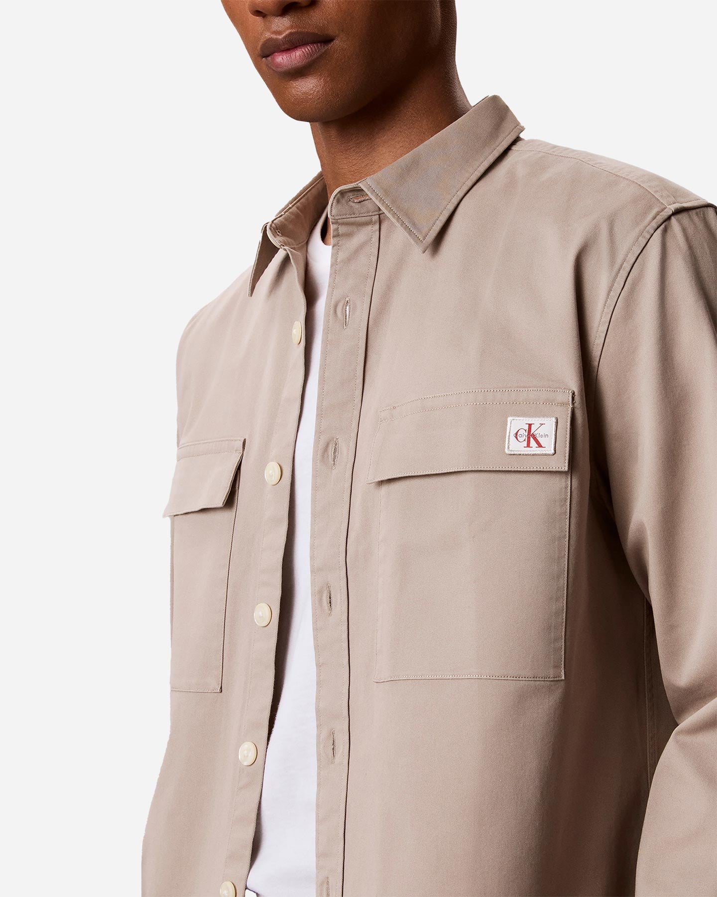 Camicia CALVIN KLEIN JEANS OVERSHIRT M - 4 | Cisalfa Sport