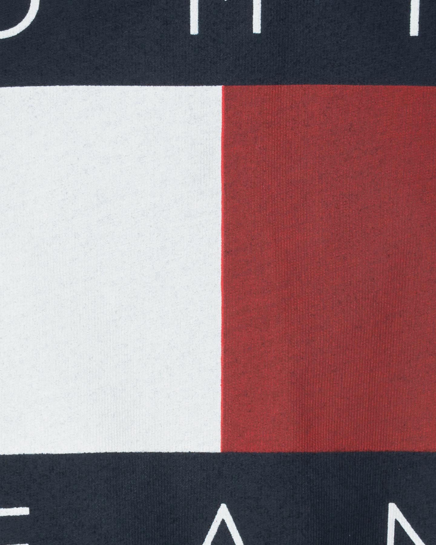 T-shirt TOMMY HILFIGER BIG FLAG M - Nero - 2 | Cisalfa Sport