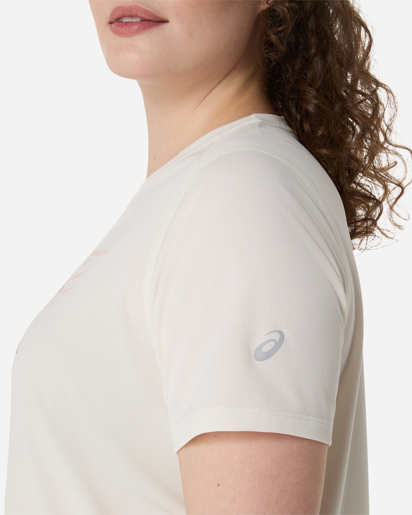 T-shirt running ASICS FUJITRAIL LOGO W - Bianco - 4 | Cisalfa Sport