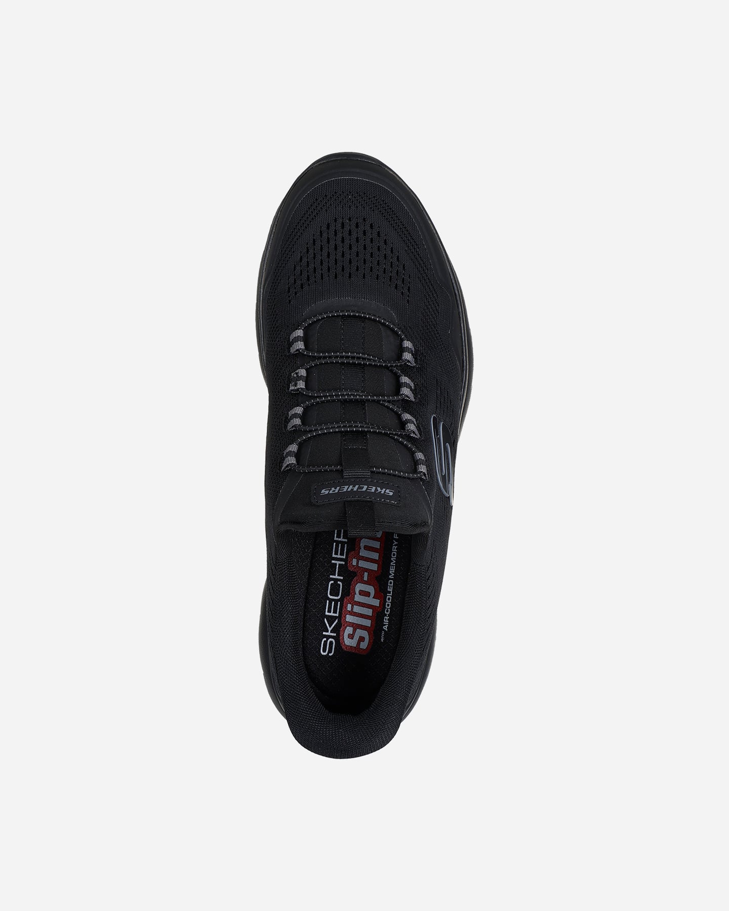 Scarpe sneakers SKECHERS SUMMITS-TOP RATE M - Nero - 3 | Cisalfa Sport