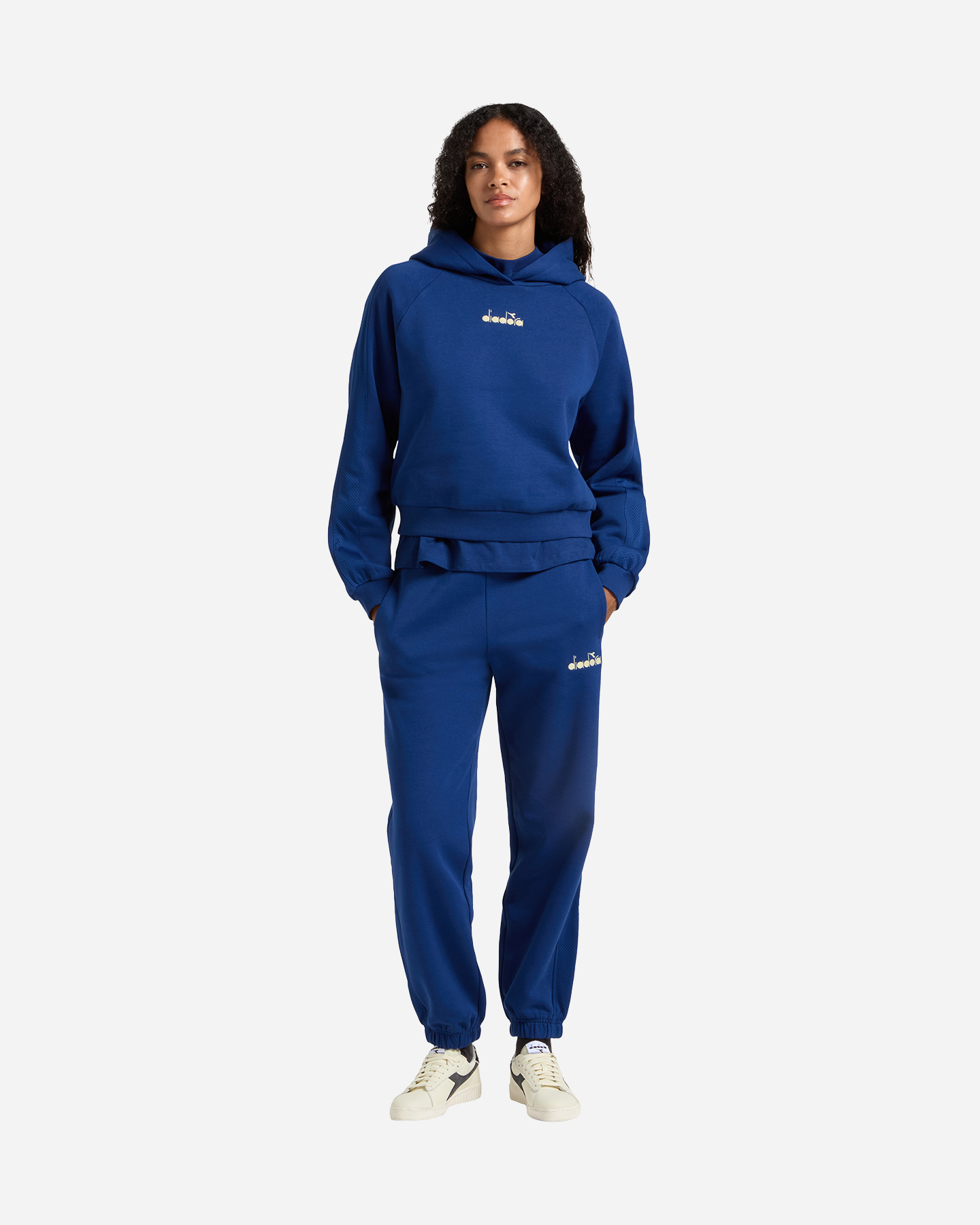 Felpa DIADORA CLASSIC W - Blu - 3 | Cisalfa Sport
