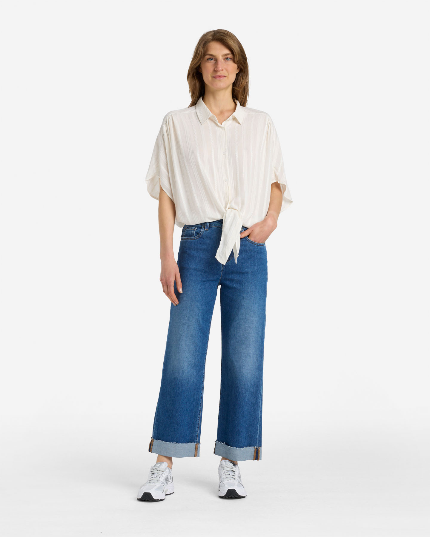 Camicia DACK'S ESSENTIAL W - Beige - 4 | Cisalfa Sport