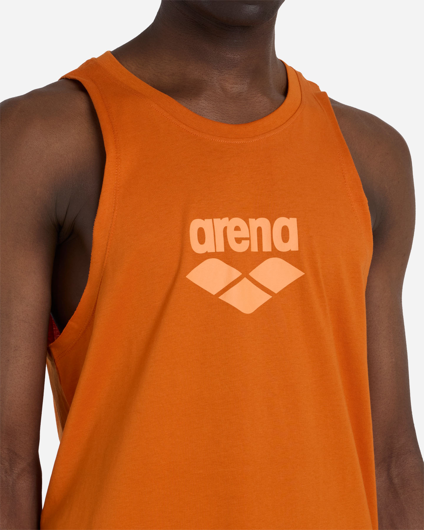 Canotta ARENA ATHLETIC ESSENTIAL M - Arancione - 5 | Cisalfa Sport