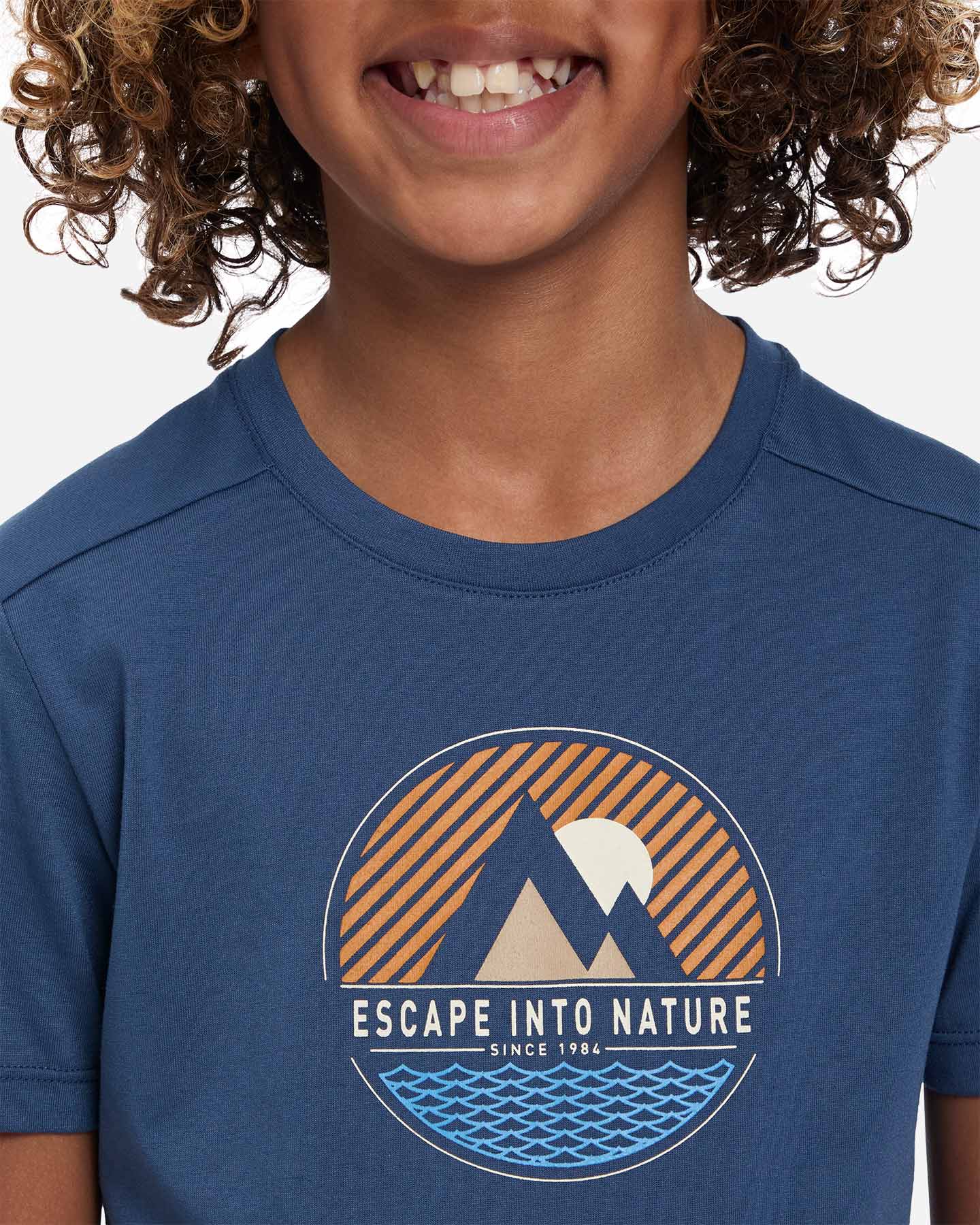 T-shirt MCKINLEY ELLIS III JR - Blu Navy - 3 | Cisalfa Sport