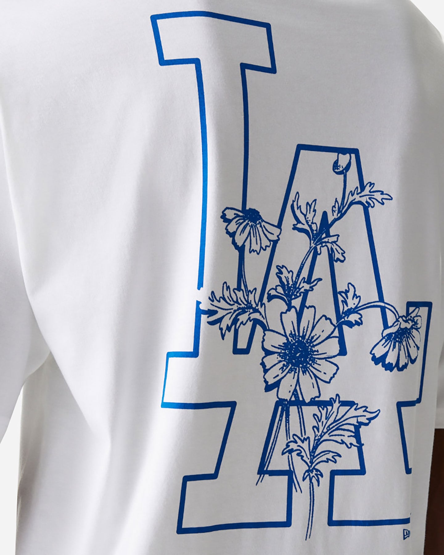 T-shirt NEW ERA MLB FLORAL LOS ANGELES M - Bianco - 5 | Cisalfa Sport