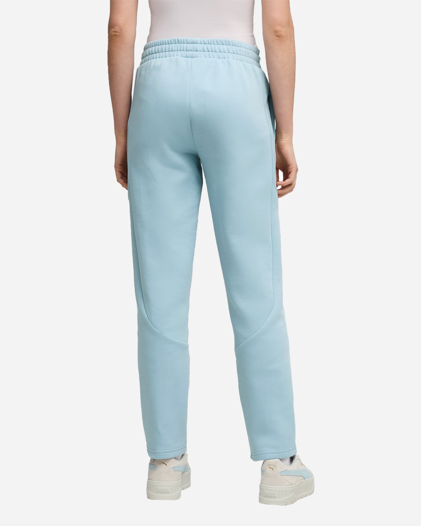 Pantalone PUMA EVOSTRIPE W - Azzurro - 3 | Cisalfa Sport