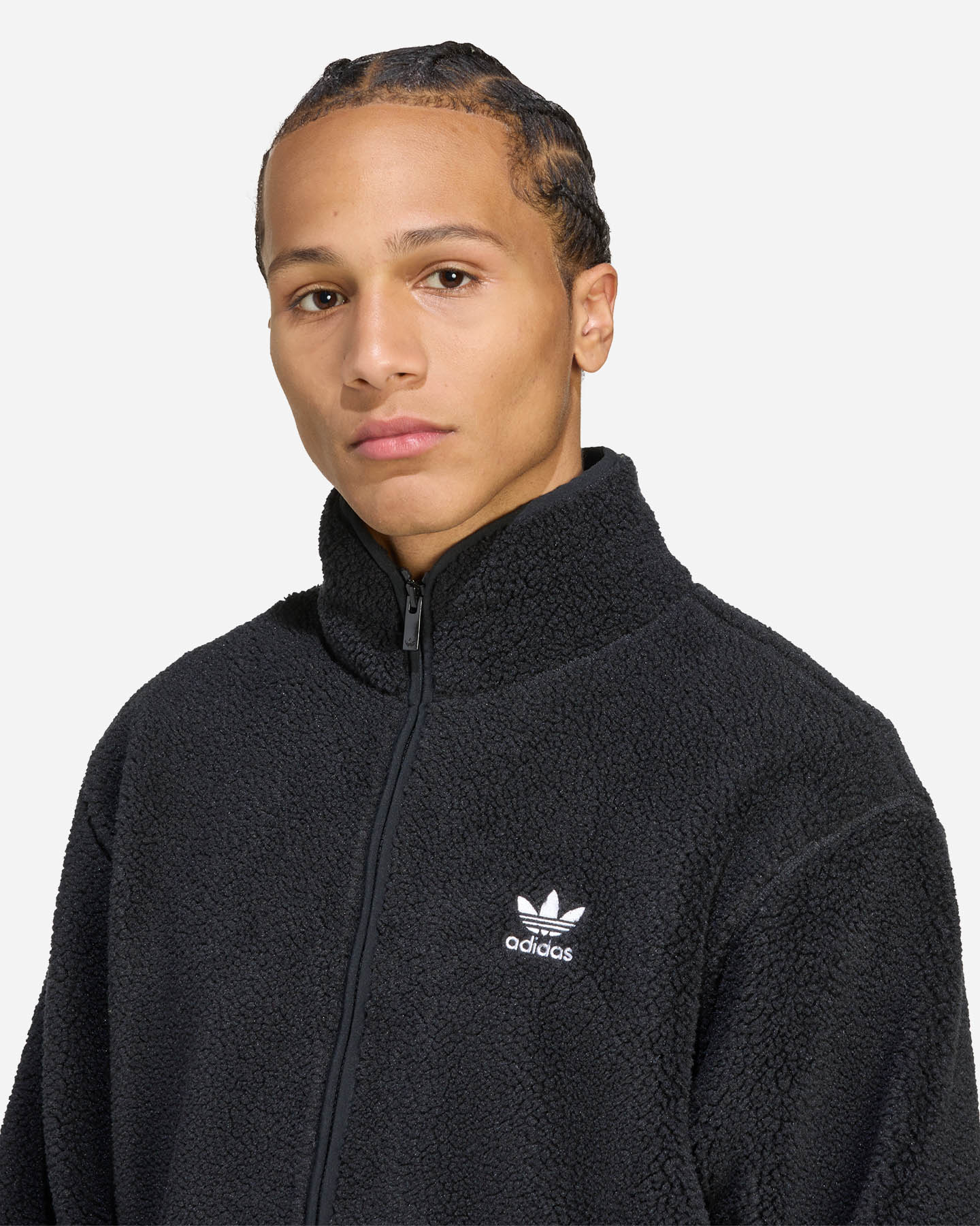 Felpa ADIDAS SMALL LOGO TREFOIL M - Nero - 4 | Cisalfa Sport