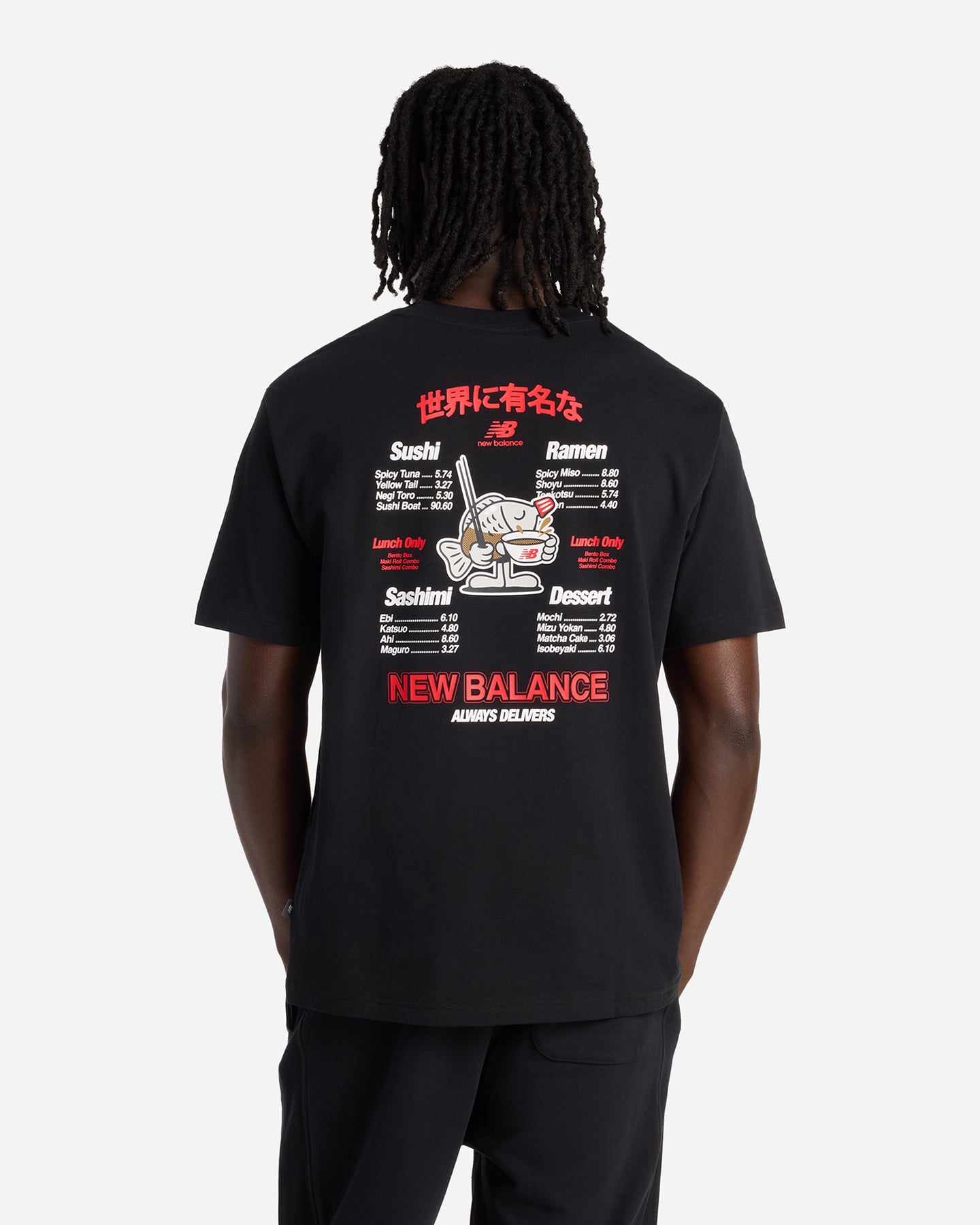 T-shirt NEW BALANCE ATHLETICS GRAPHICS RAMEN M - Nero - 2 | Cisalfa Sport