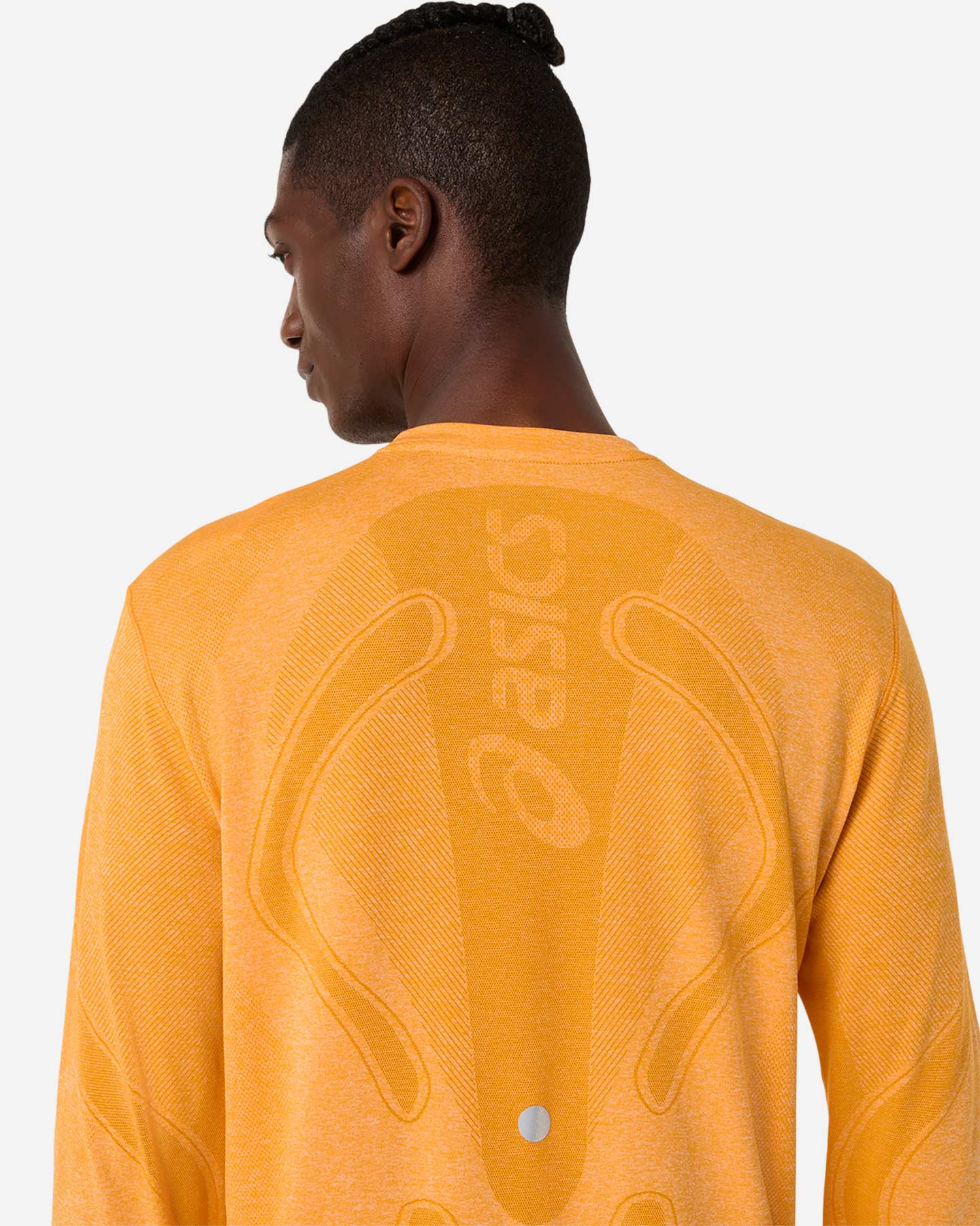 Maglia running ASICS ROAD SEAMLESS M - Arancione - 4 | Cisalfa Sport