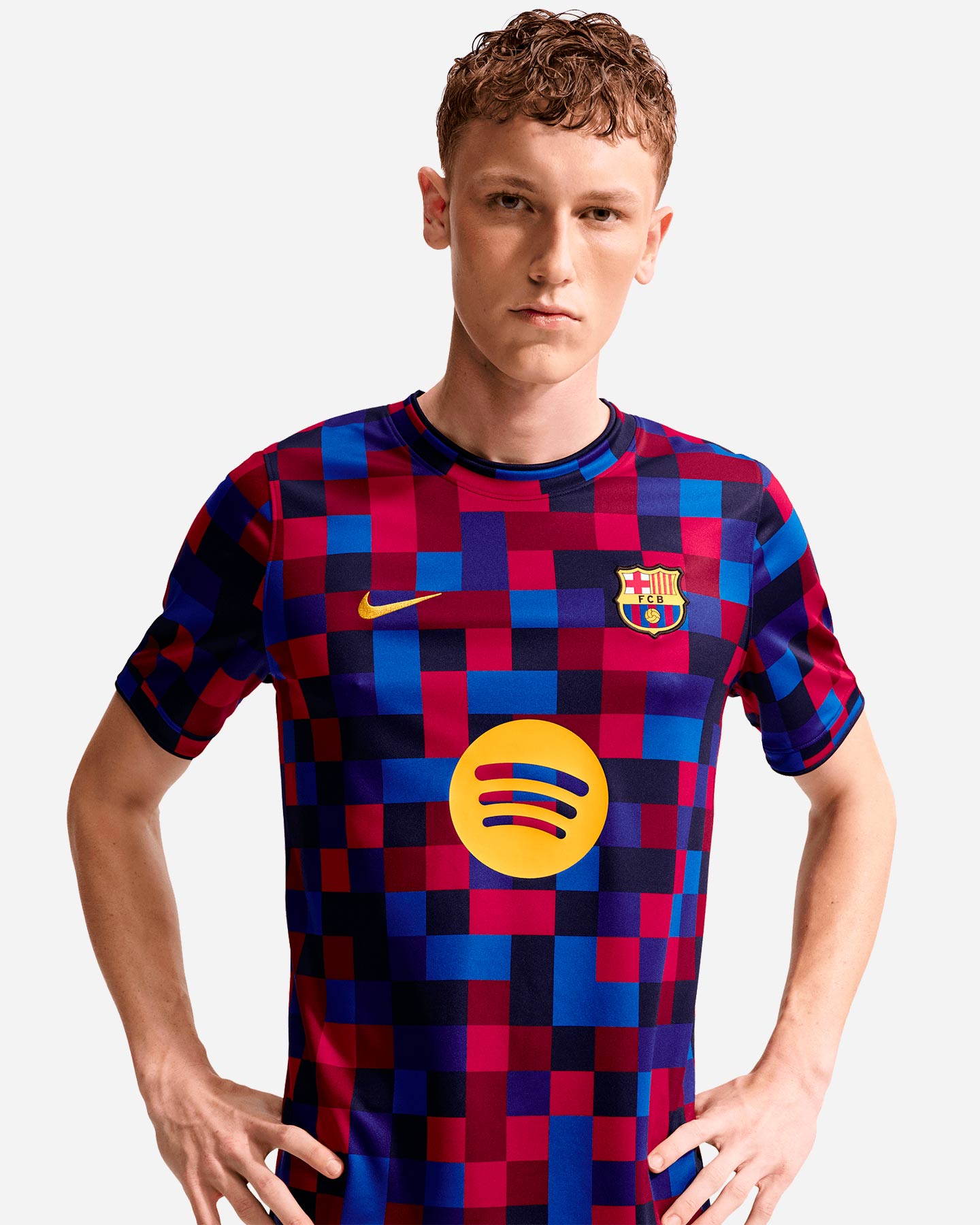 Abbigliamento calcio ufficiale NIKE BARCELLONA PREMATCH 26-27 M - Color mix - 2 | Cisalfa Sport