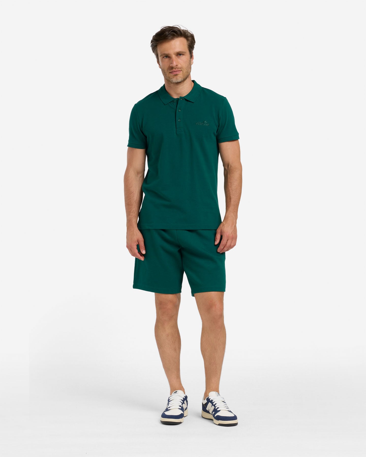 Polo ELLESSE SMALL LOGO M - Verde - 4 | Cisalfa Sport