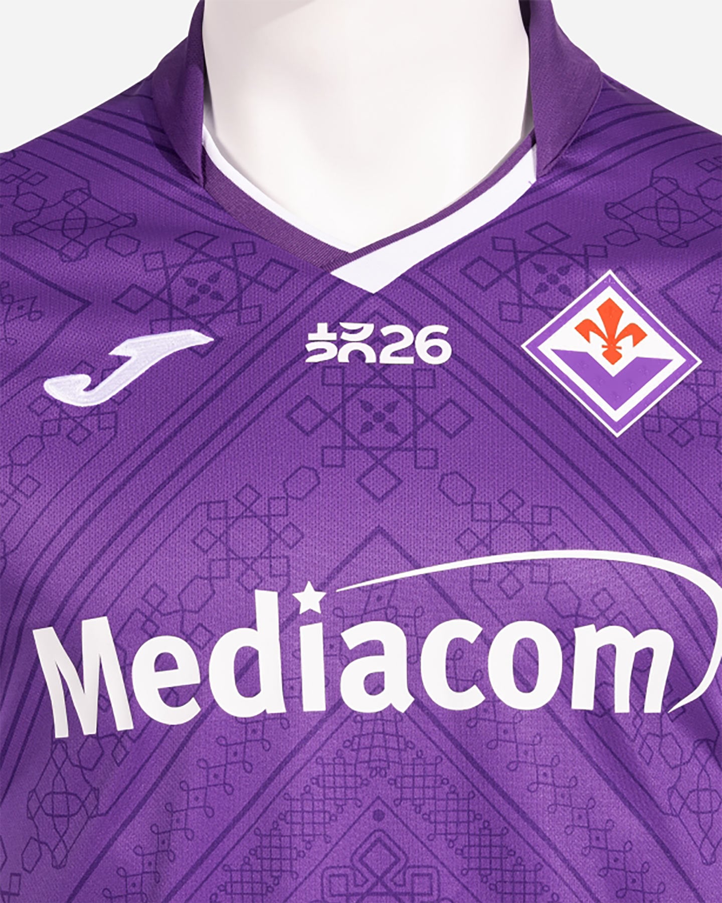 Maglia calcio ufficiale JOMA FIORENTINA HOME 26-27 M - 3 | Cisalfa Sport