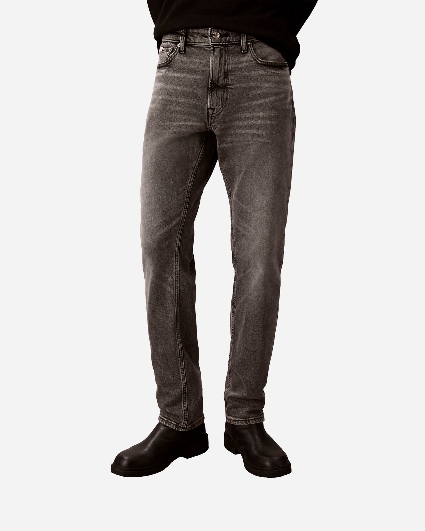 Jeans CALVIN KLEIN JEANS SLIM STRAIGHT L32 M - Grigio - 1 | Cisalfa Sport