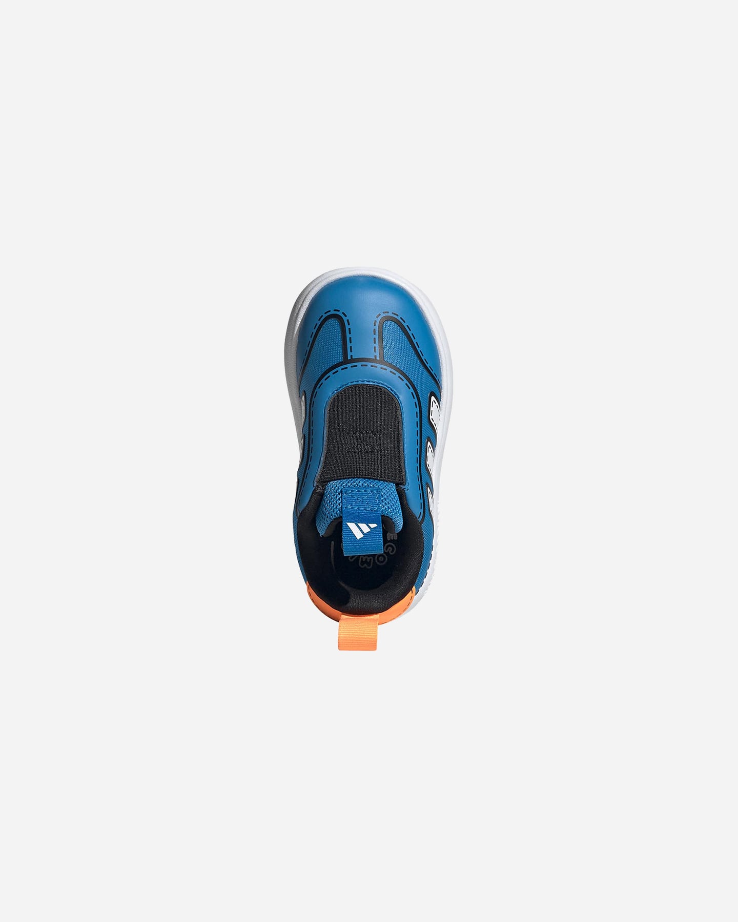 Scarpe sneakers ADIDAS CORE BUBBLE INF JR - Azzurro - 2 | Cisalfa Sport