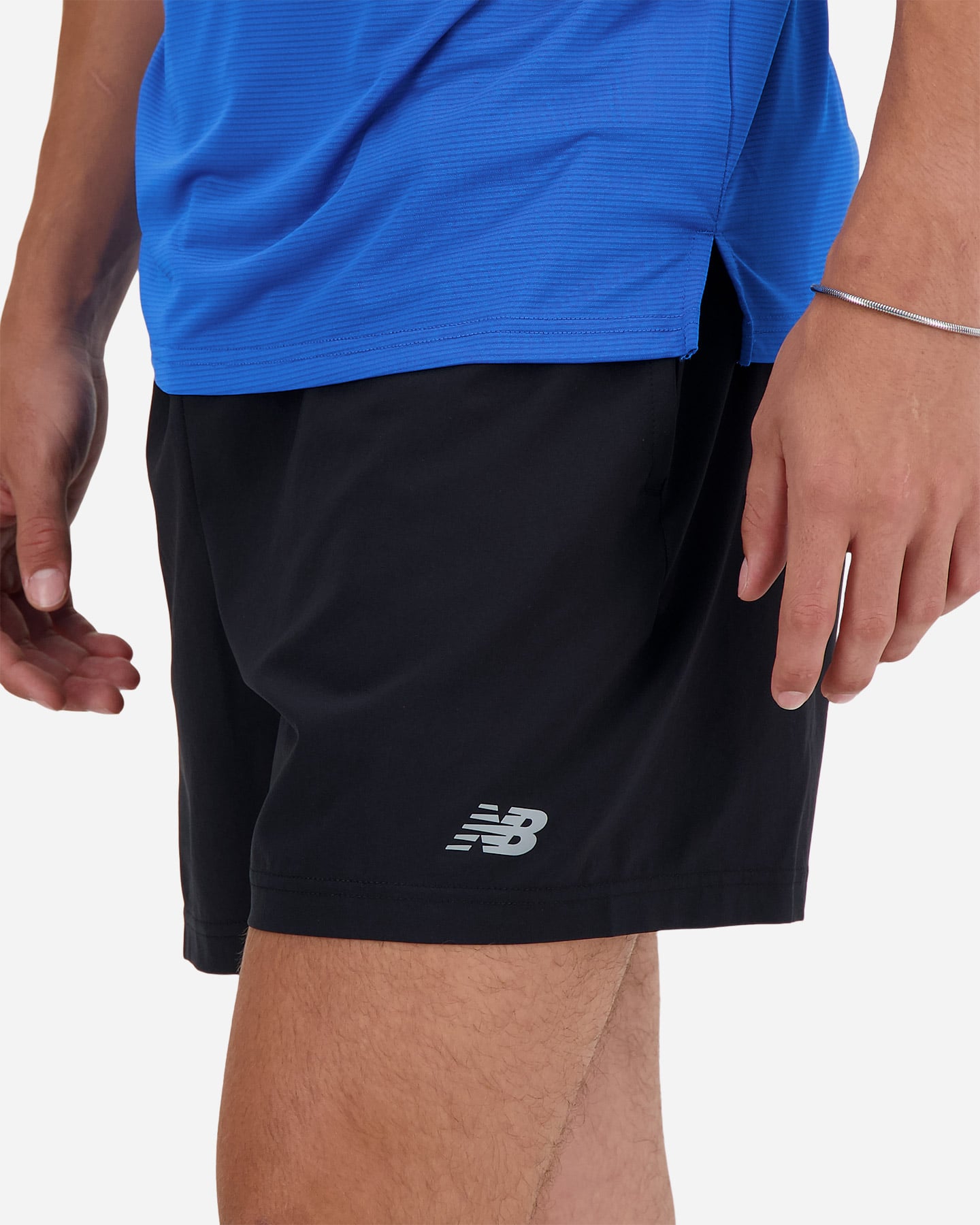 Short running NEW BALANCE BRIEF 5" M - Nero - 3 | Cisalfa Sport