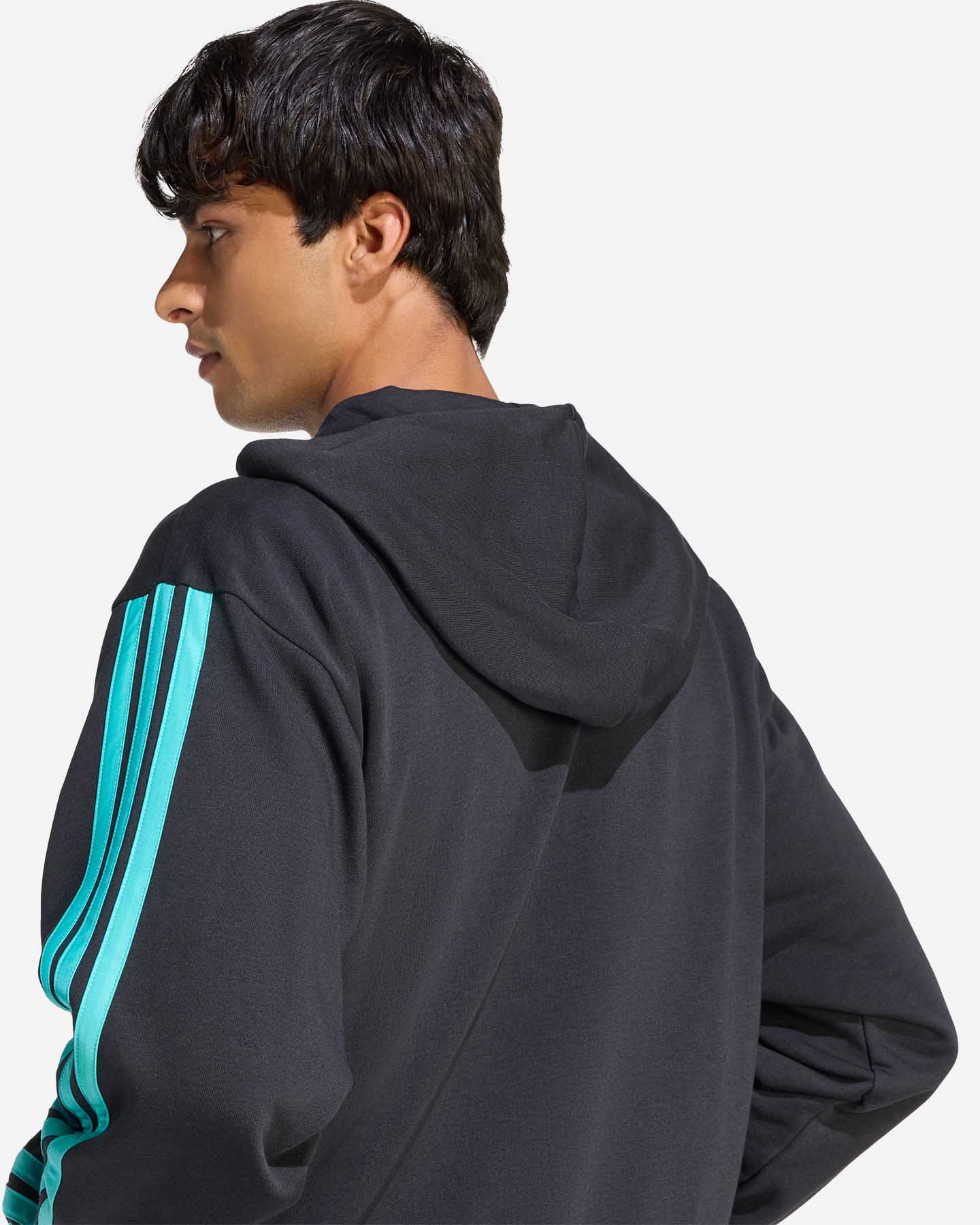 Felpa ADIDAS MERCEDES DNA M - Nero - 5 | Cisalfa Sport