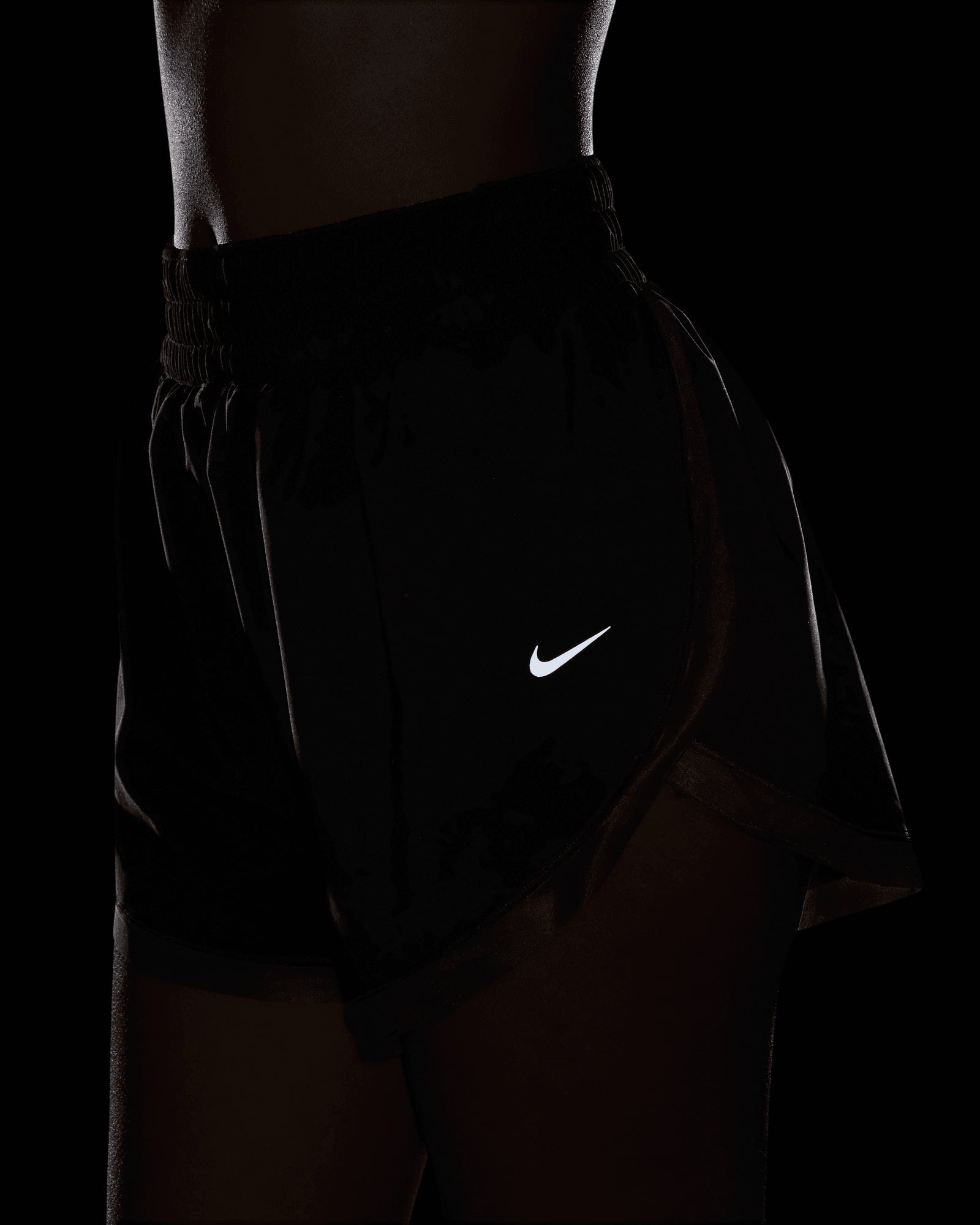 Short training NIKE DRI FIT 3IN W - Nero - 5 | Cisalfa Sport