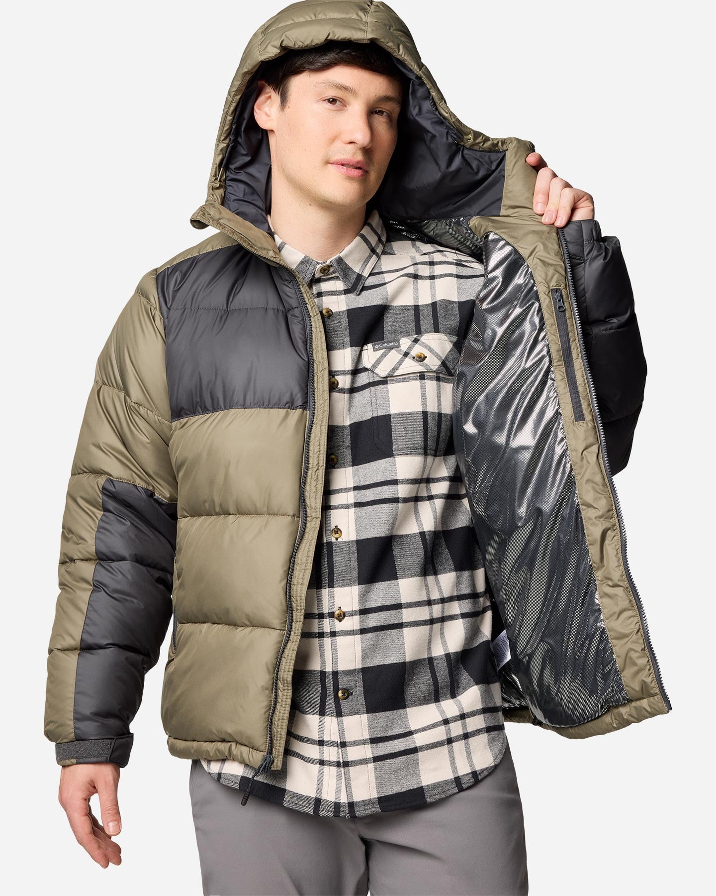 Giacca outdoor COLUMBIA PIKE LAKE II M - Verde - 2 | Cisalfa Sport