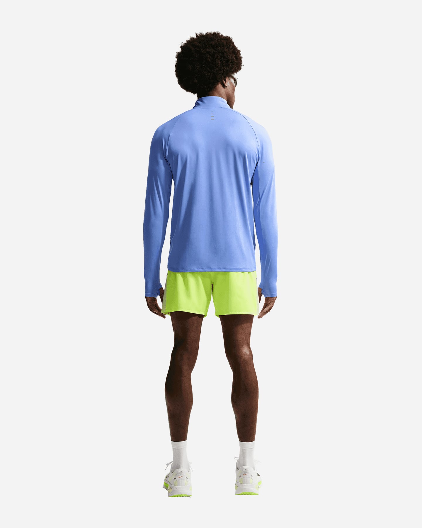Short running NIKE MILER 5 M - Giallo - 2 | Cisalfa Sport