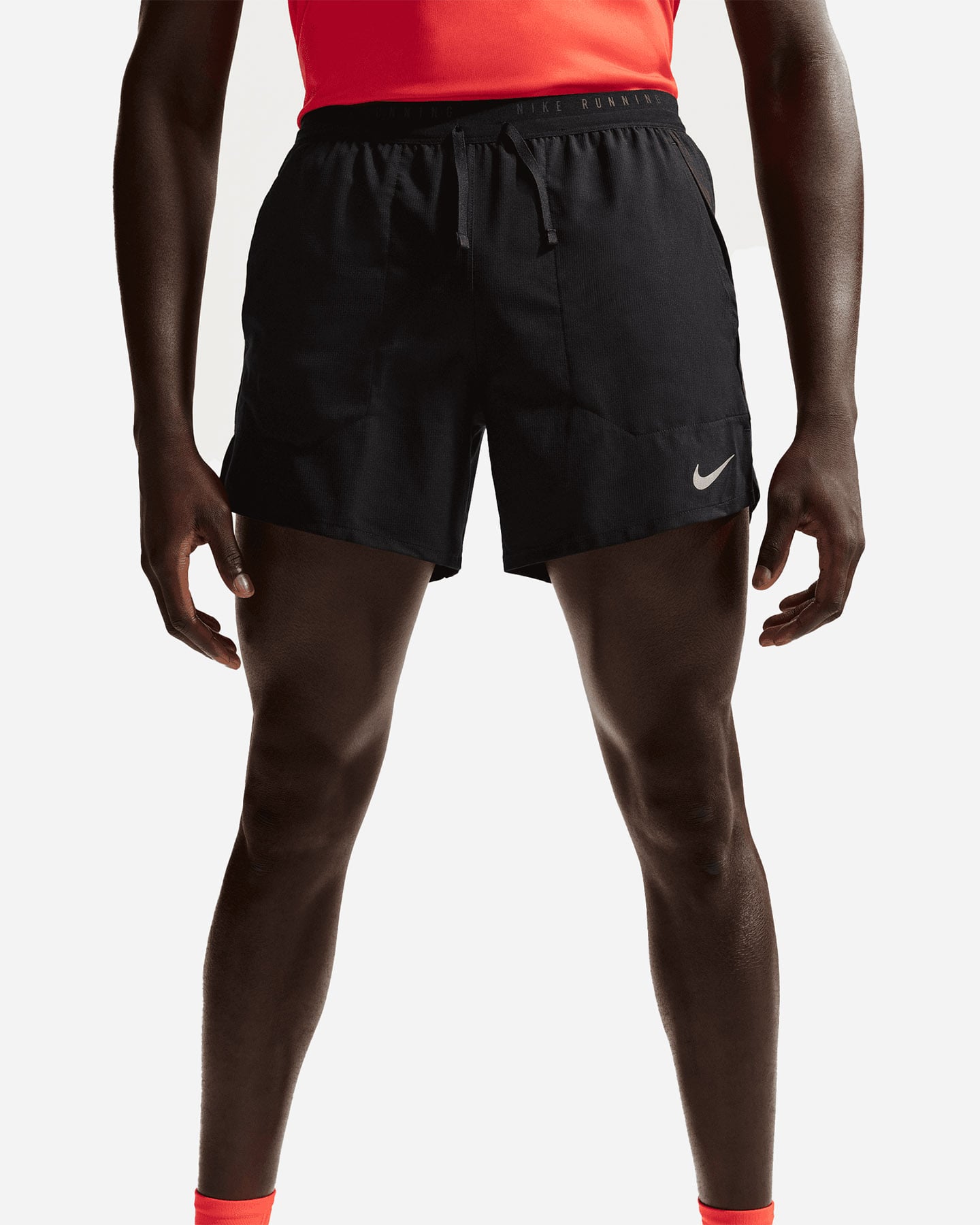 Short running NIKE STRIDE 5 M - Nero - 4 | Cisalfa Sport