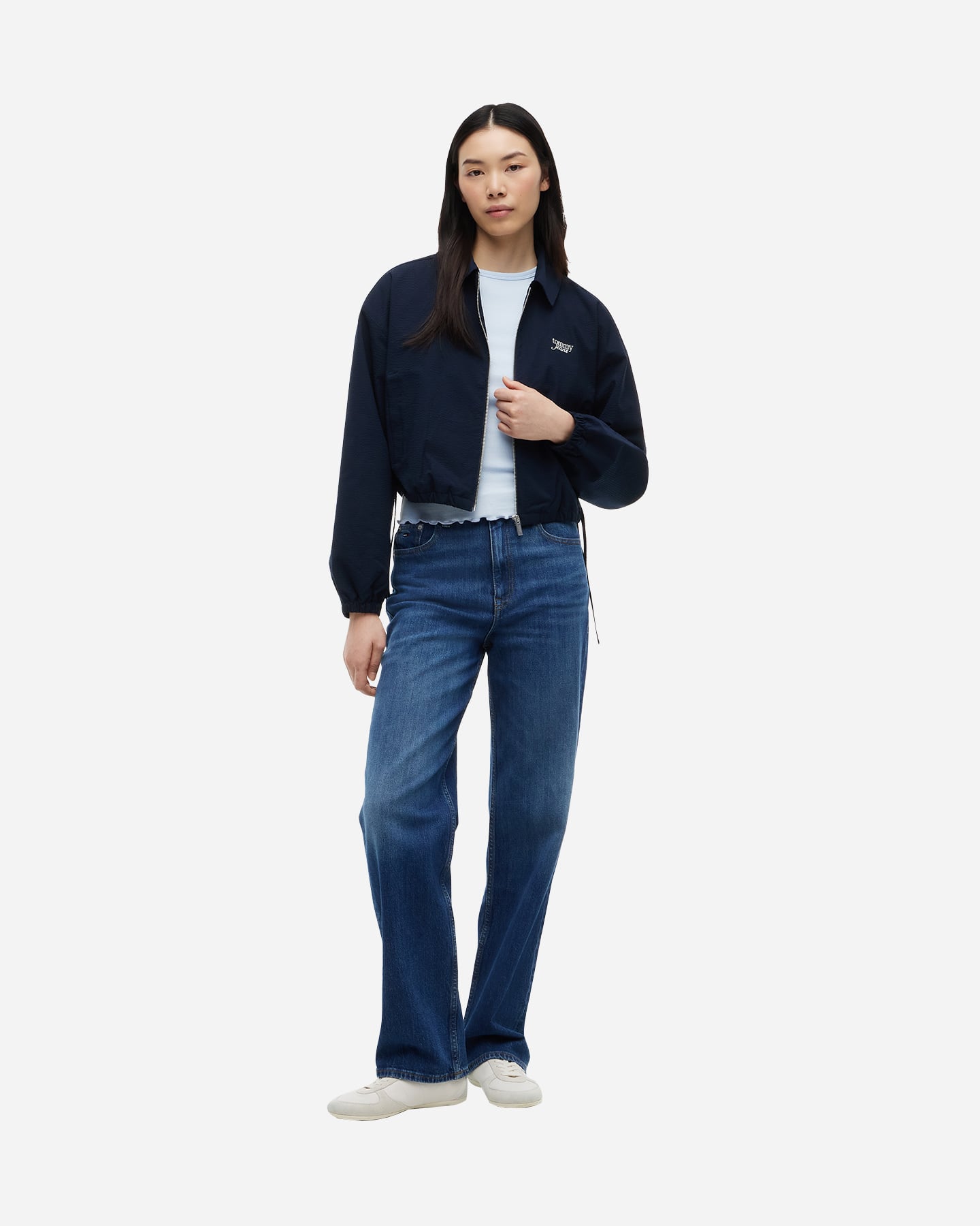 Giacca TOMMY HILFIGER COLLAR W - Blu Navy - 2 | Cisalfa Sport
