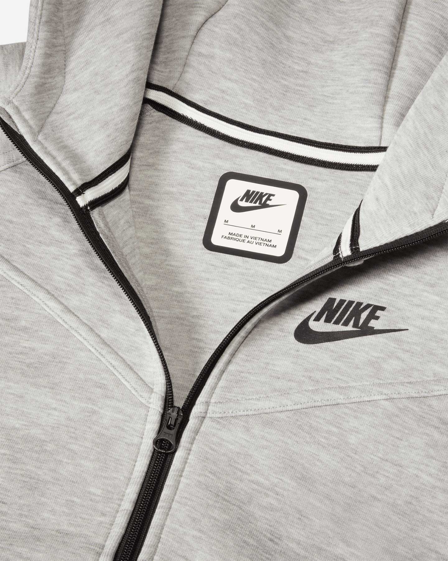 Felpa NIKE TECH FLEECE JR - Grigio - 3 | Cisalfa Sport