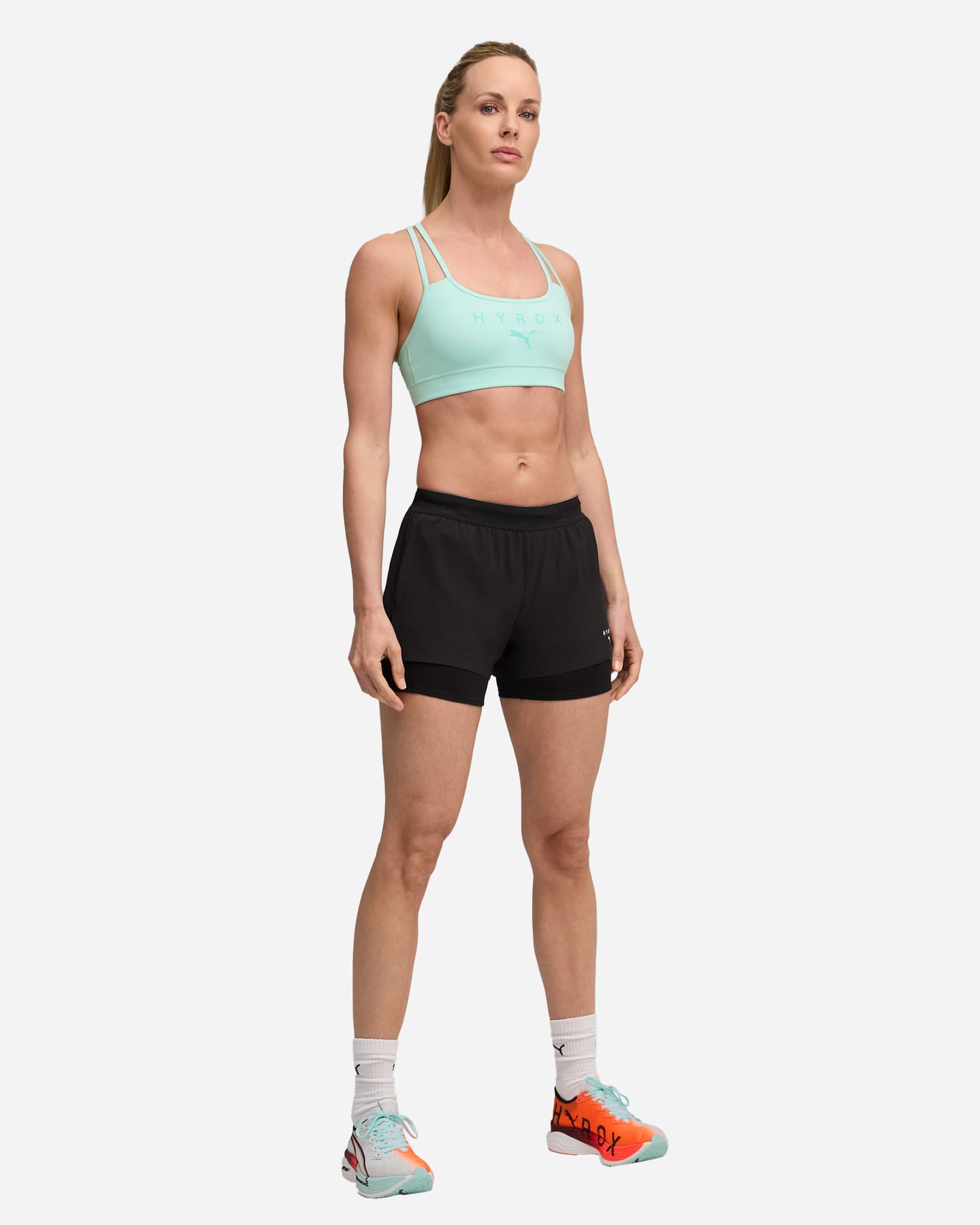 Short training PUMA HYROX 2IN1 W - Nero - 4 | Cisalfa Sport