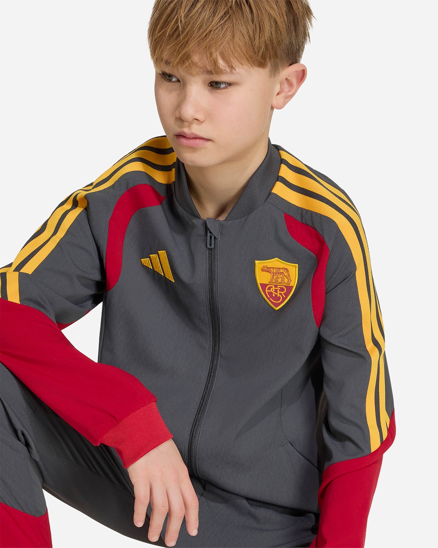 Abbigliamento calcio ufficiale ADIDAS AS ROMA TIRO26 COMPETITION 26-27 JR - 4 | Cisalfa Sport