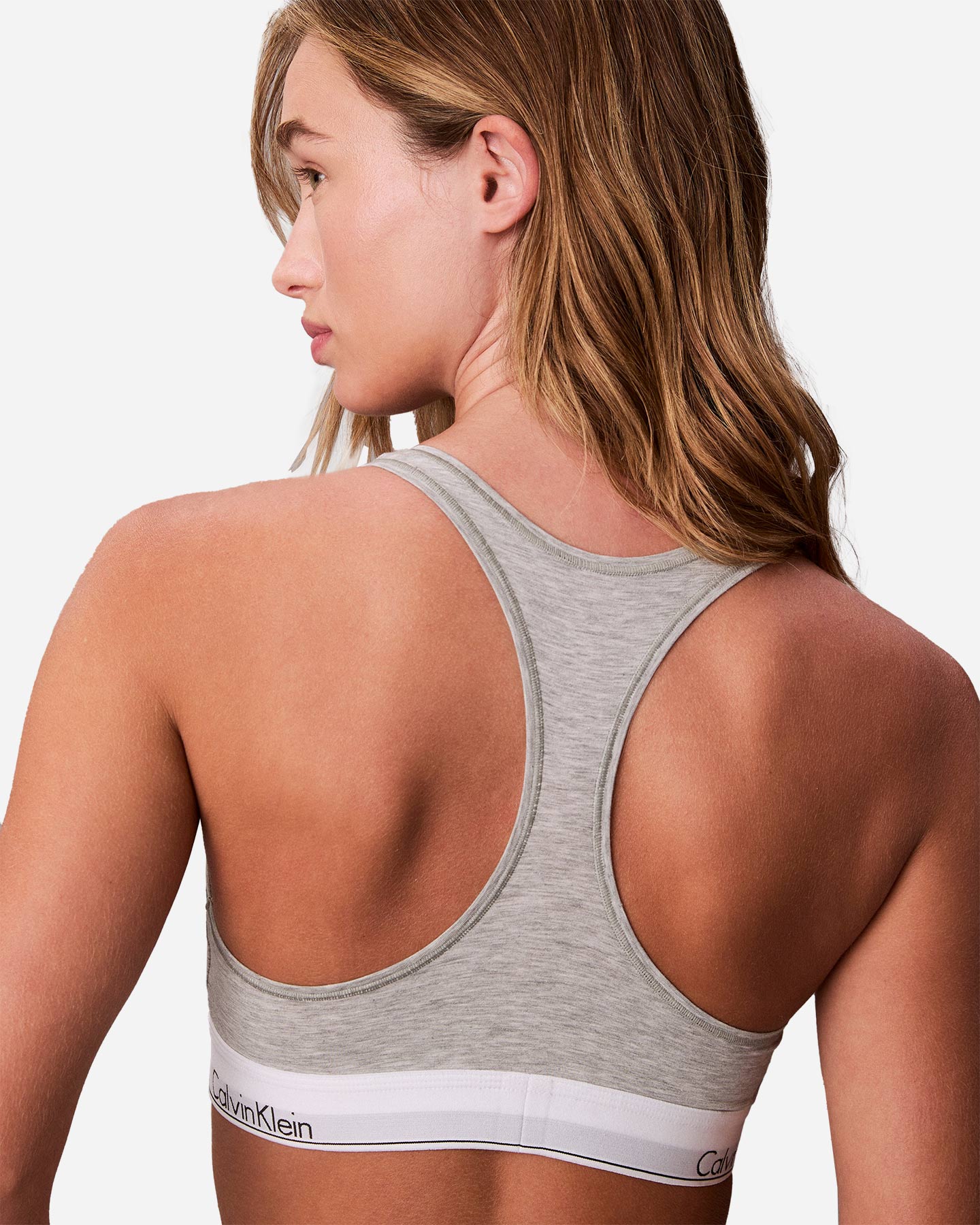 Reggiseno CALVIN KLEIN UNDERWEAR BRALETTE UNLINED W - Grigio - 5 | Cisalfa Sport