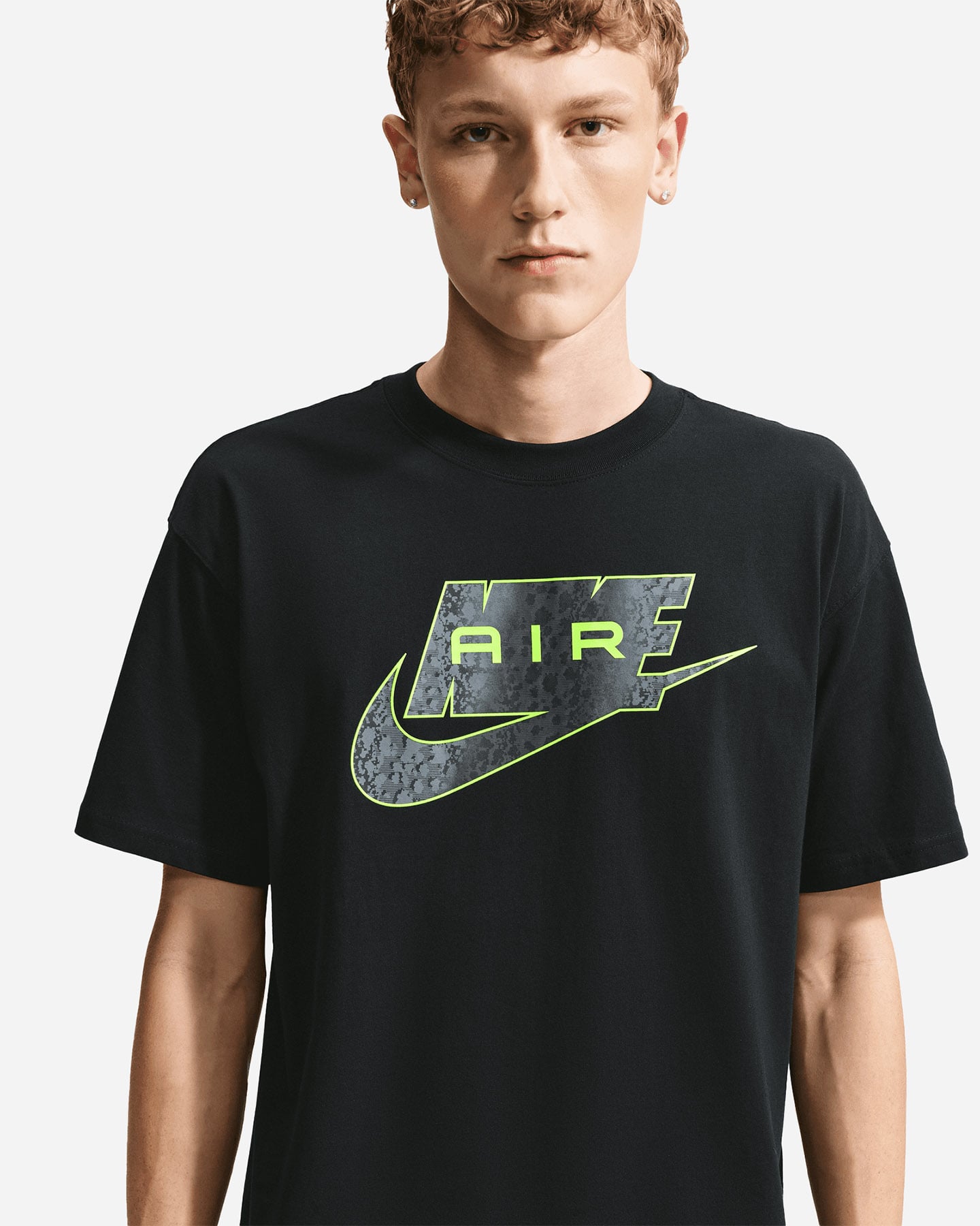 T-shirt NIKE AIR BIG LOGO M - Nero - 3 | Cisalfa Sport