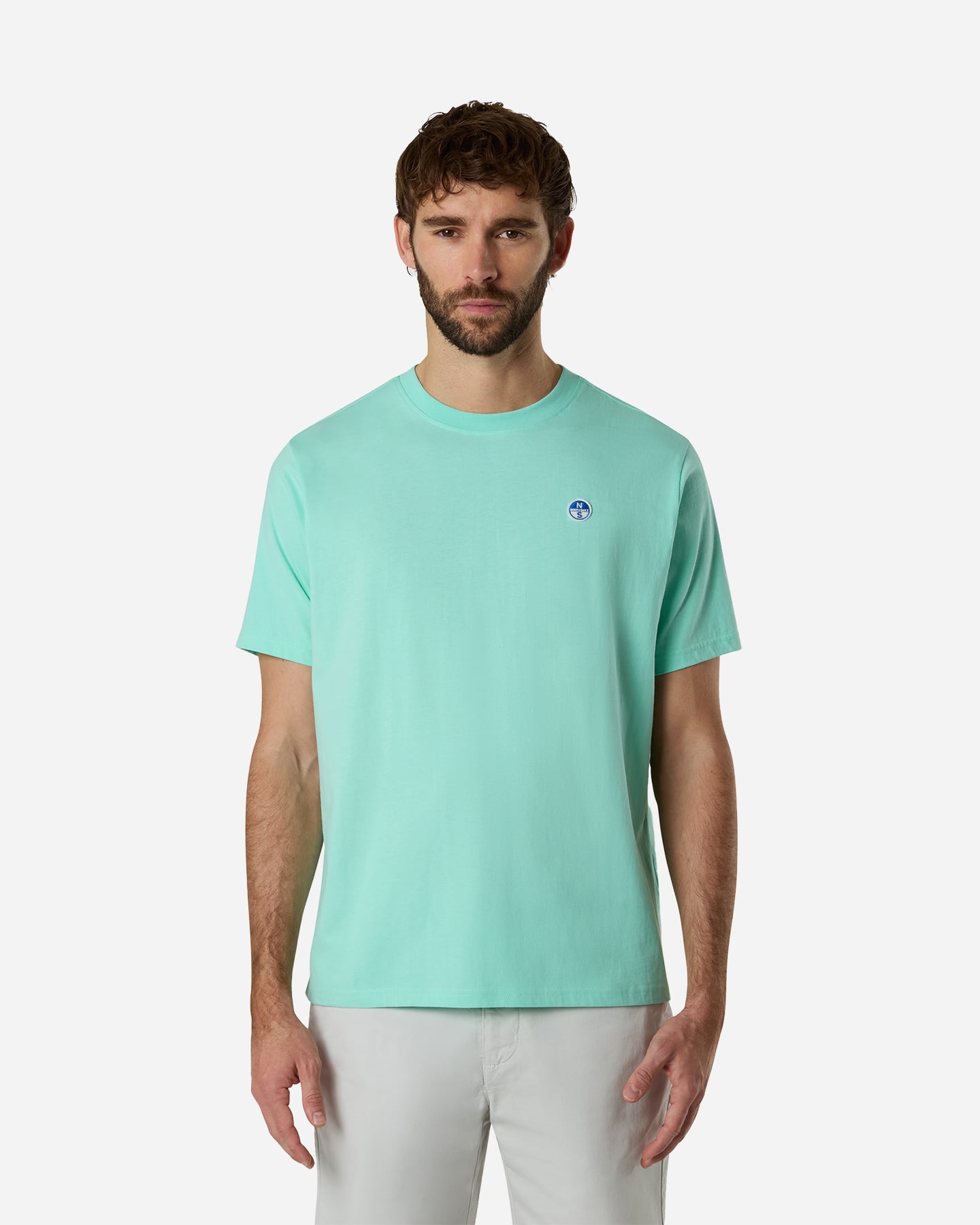 T-shirt NORTH SAILS BASIC BOLLO M - Verde - 1 | Cisalfa Sport