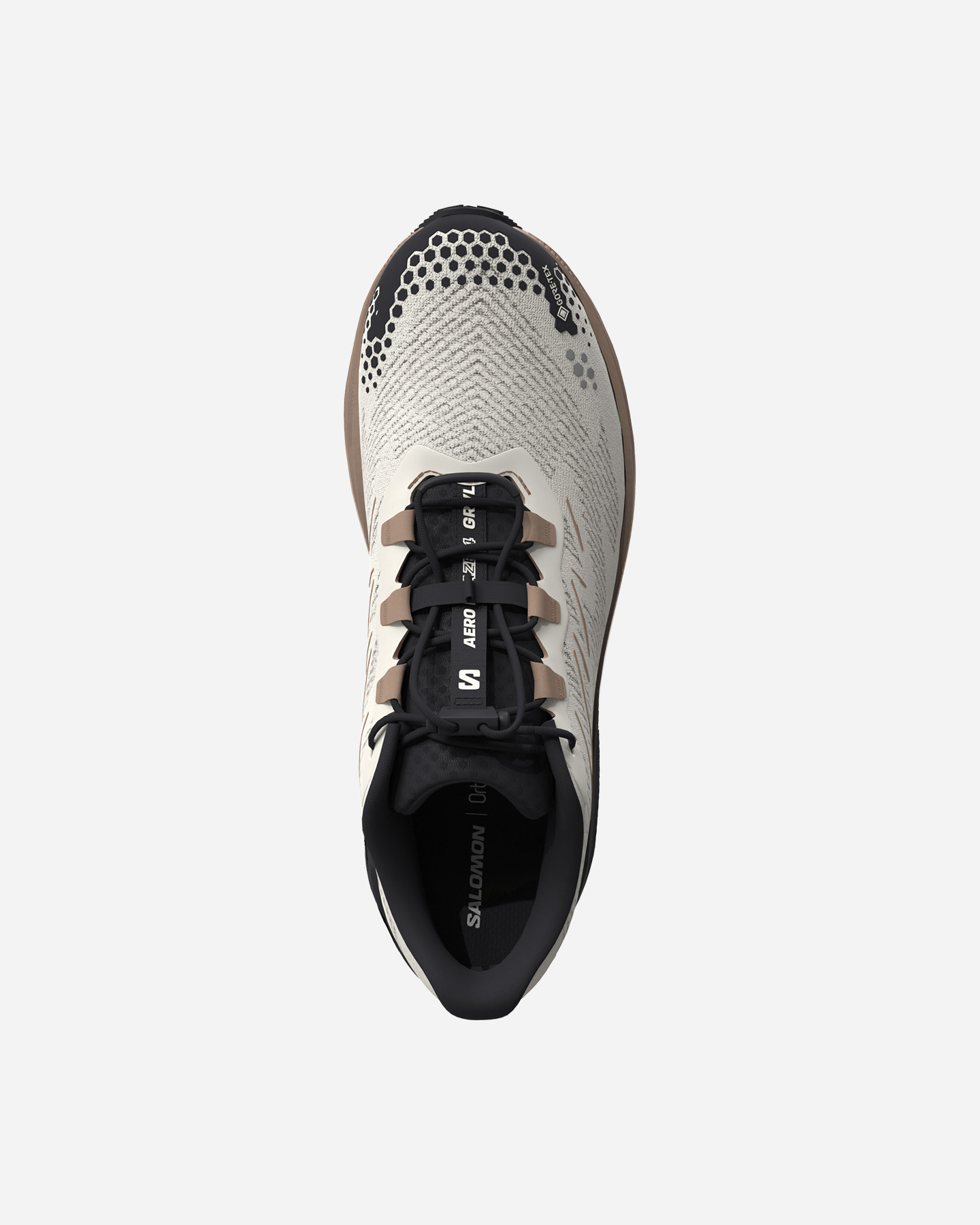 Scarpe trail SALOMON AERO BLAZE 4 GRVL GTX M - Beige - 4 | Cisalfa Sport