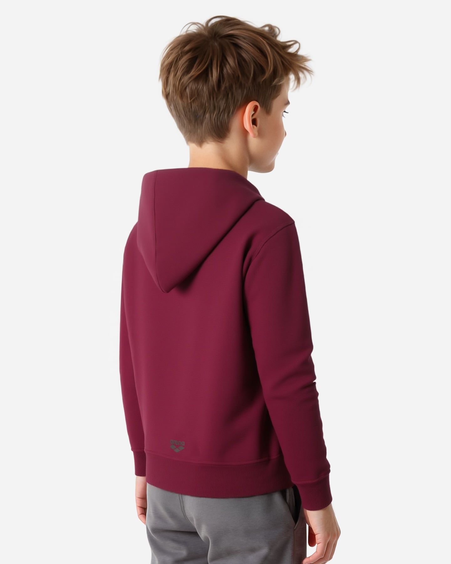 Felpa ARENA ATHLETIC ESSENTIAL JR - Rosso - 3 | Cisalfa Sport