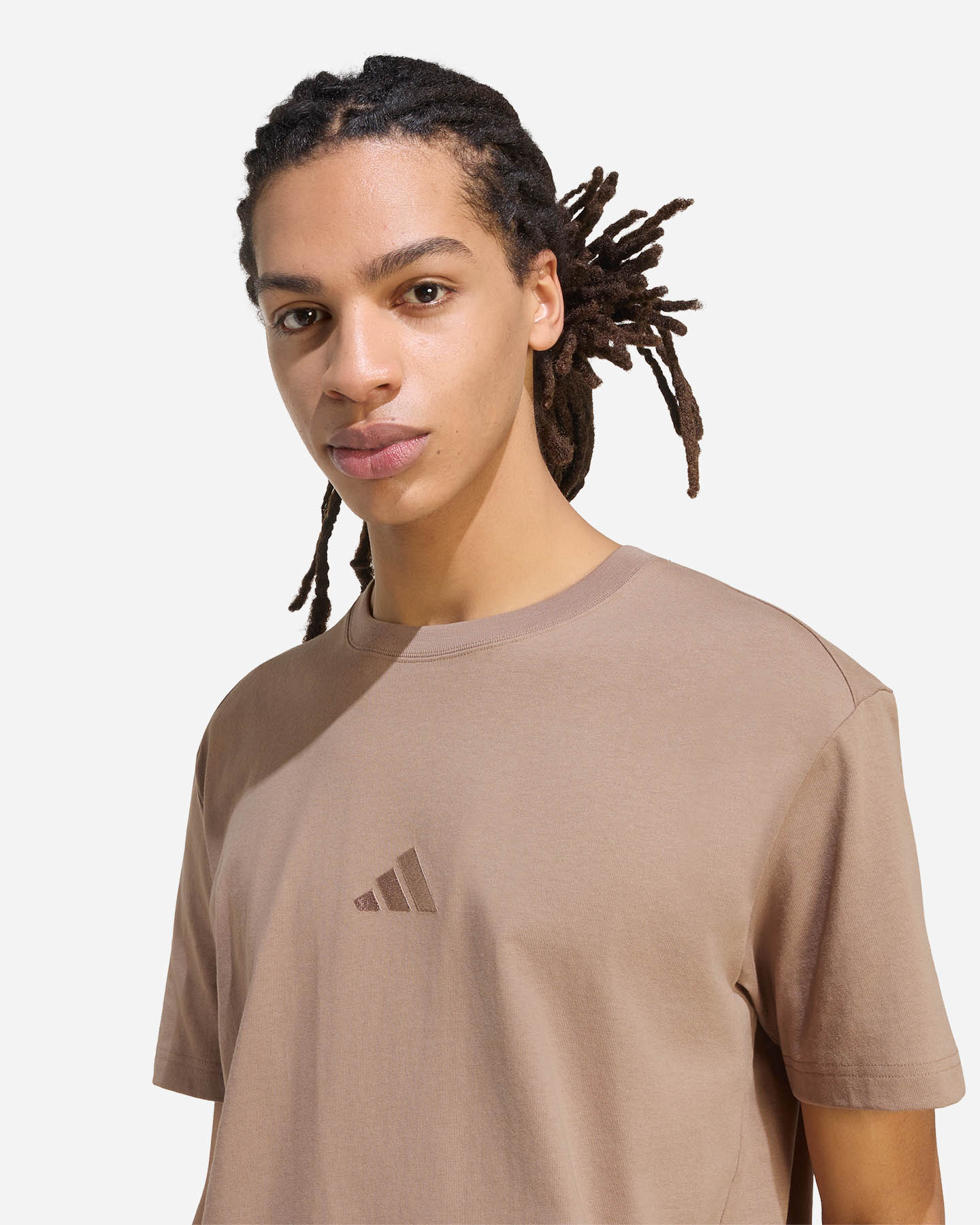 T-shirt ADIDAS KIT SMALL LOGO M - Beige - 4 | Cisalfa Sport