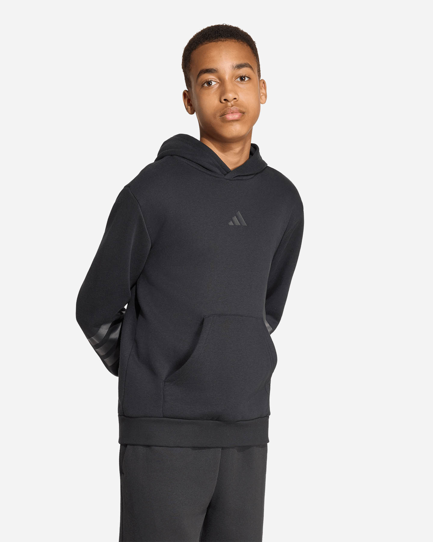 Felpa ADIDAS FUTURE ICONS JR - Nero - 1 | Cisalfa Sport