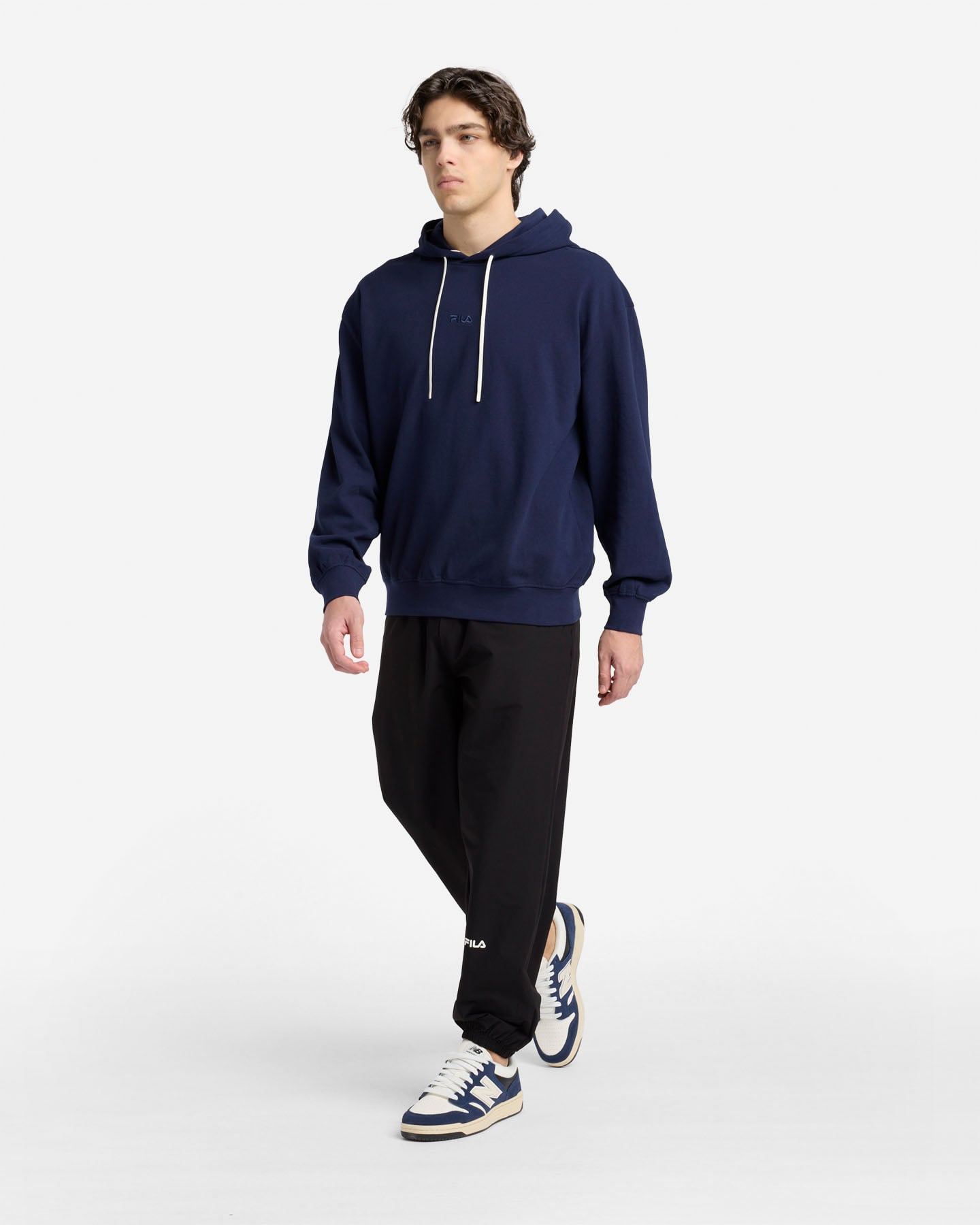 Felpa FILA ATHLETIC DYNAMISM M - Blu Navy - 2 | Cisalfa Sport