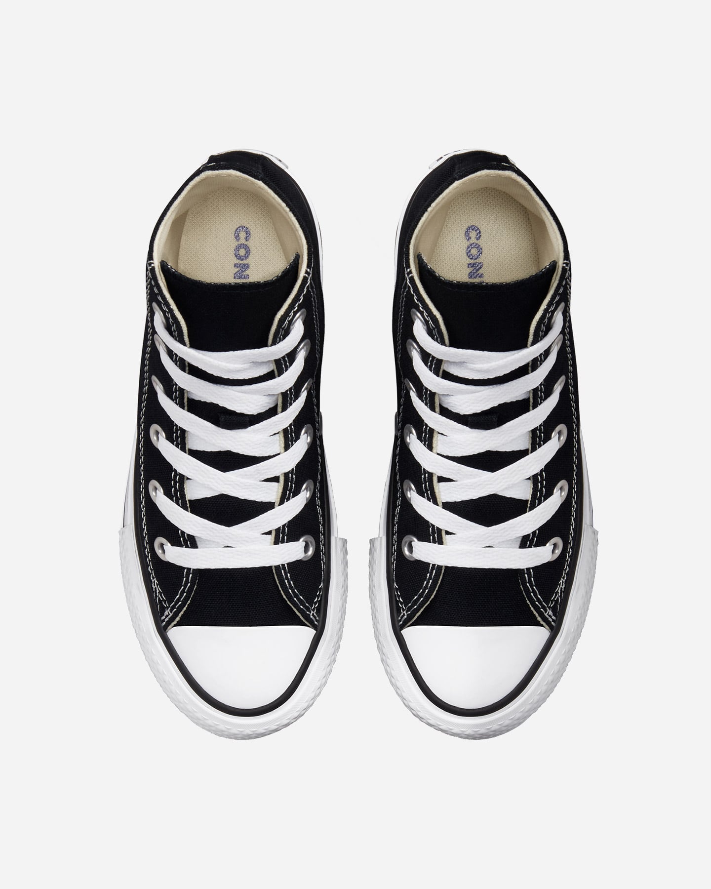 Scarpe sneakers CONVERSE CHUCK TAYLOR ALL STAR HIGH EVA LIFT PS JR - Nero - 3 | Cisalfa Sport