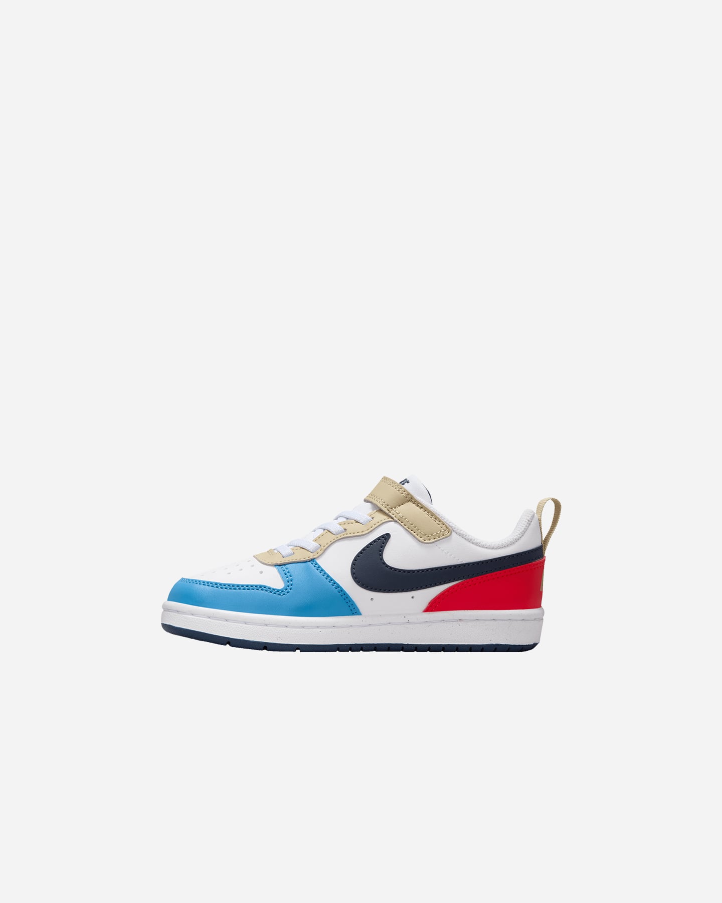 Scarpe sneakers NIKE COURT BOROUGH LOW RECRAFT PS JR - Bianco - 4 | Cisalfa Sport