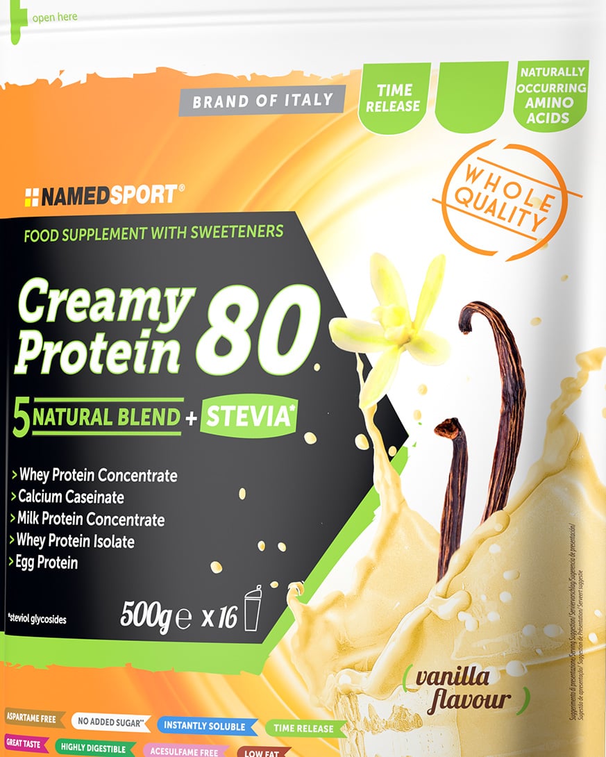 Alimento proteico NAMED SPORT CREAMY PROTEIN 500G - Color mix - 1 | Cisalfa Sport