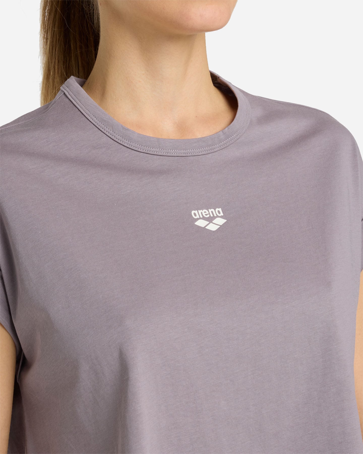 T-shirt ARENA ATHLETIC ESSENTIAL W - Viola - 5 | Cisalfa Sport