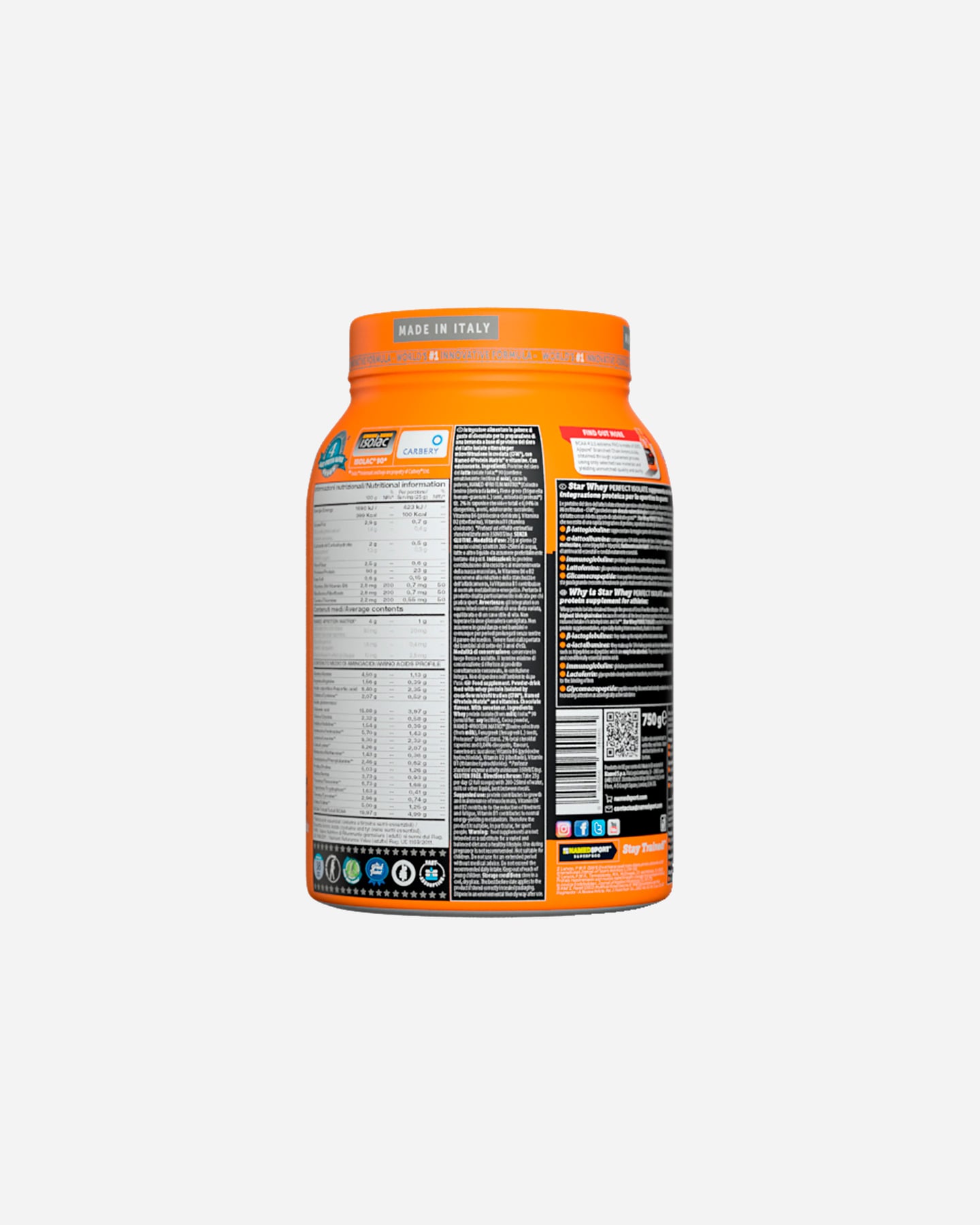Proteine whey NAMED SPORT STAR WHEY ISOLATE 750G - Color mix - 3 | Cisalfa Sport