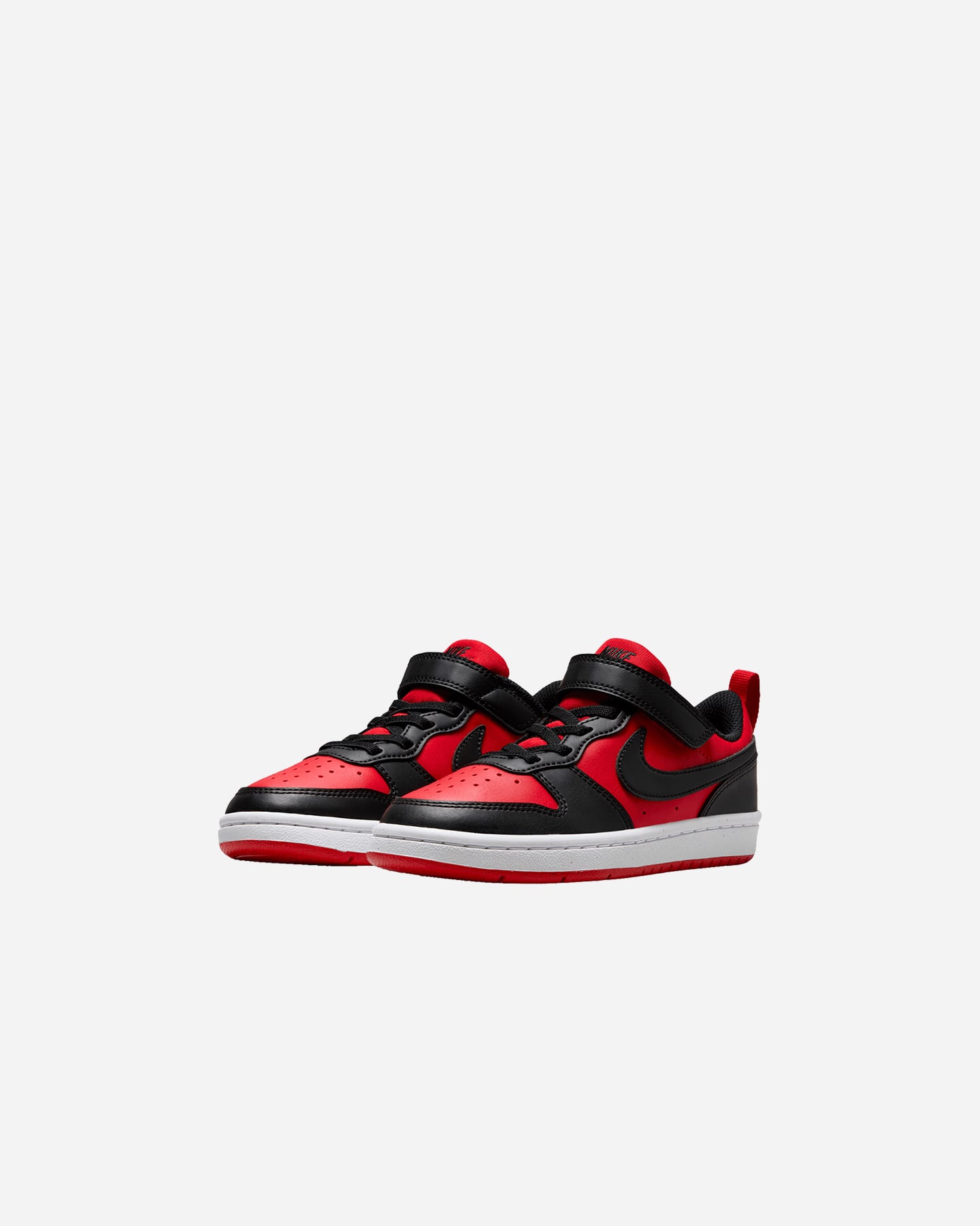 Scarpe sneakers NIKE COURT BOROUGH LOW RECRAFT PS JR - Rosso - 1 | Cisalfa Sport