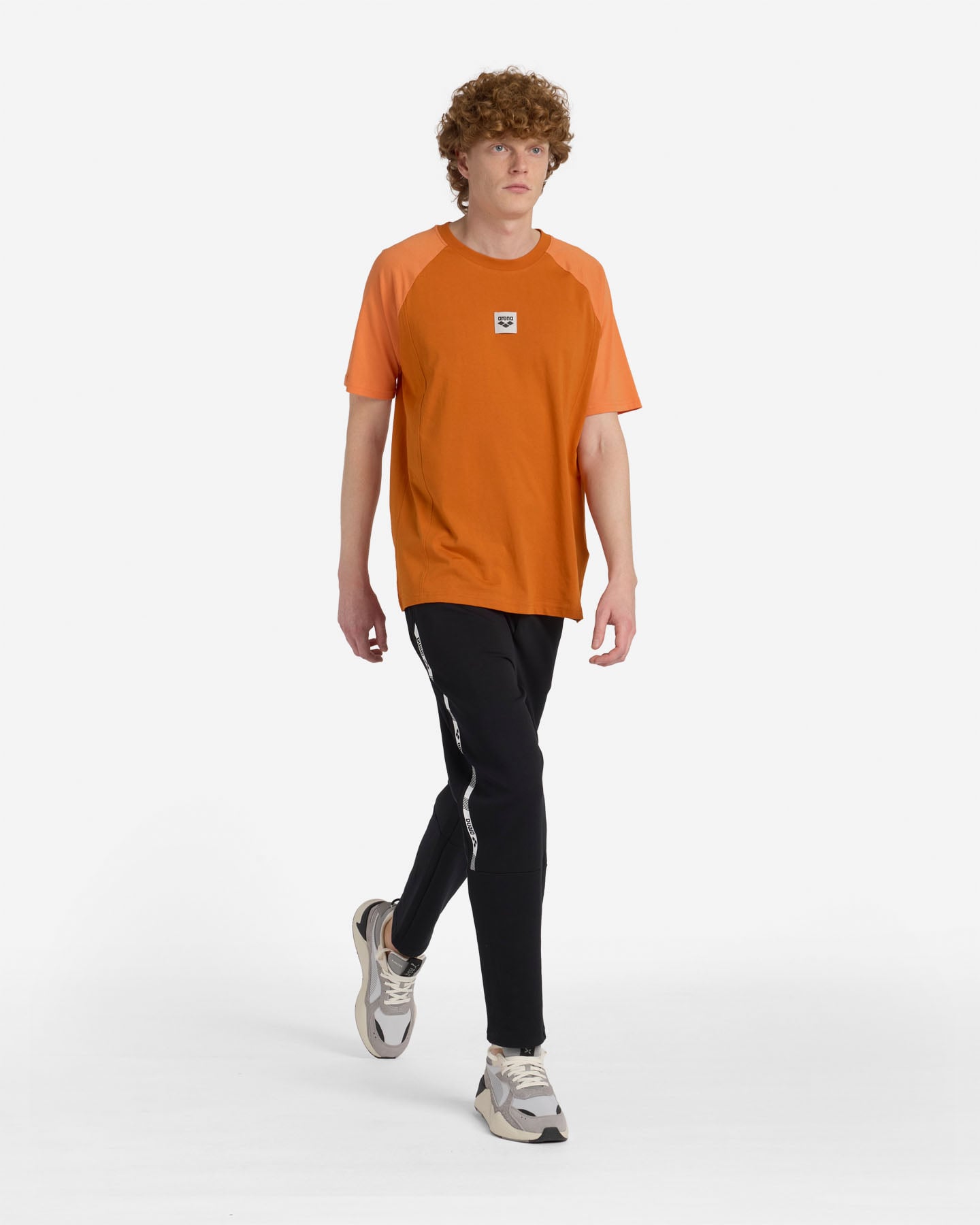 T-shirt ARENA ATHLETIC ESSENTIAL M - Arancione - 4 | Cisalfa Sport