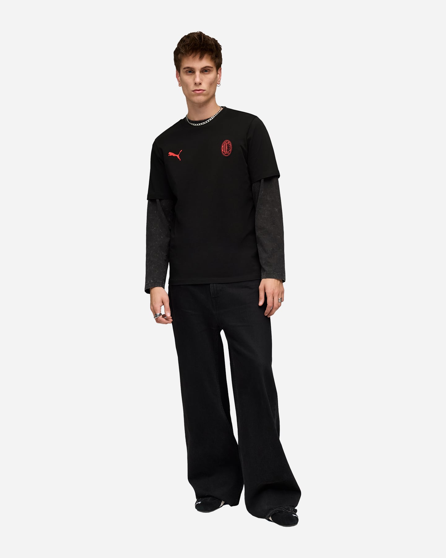 Abbigliamento calcio ufficiale PUMA MILAN ESSENTIALS M - Color mix - 4 | Cisalfa Sport