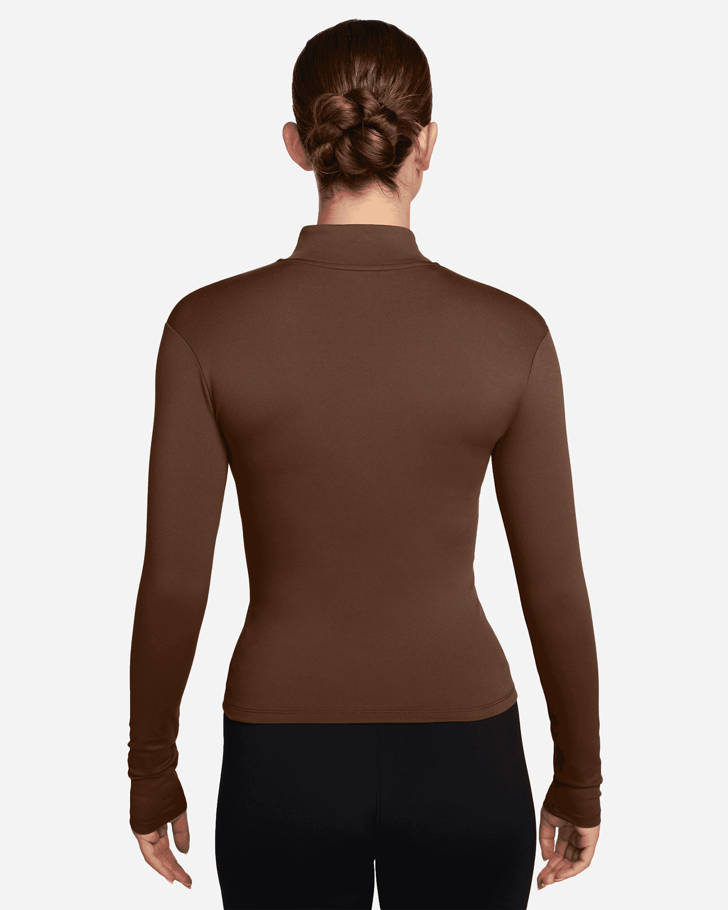 Felpa training NIKE ONE FIT W - Marrone - 1 | Cisalfa Sport