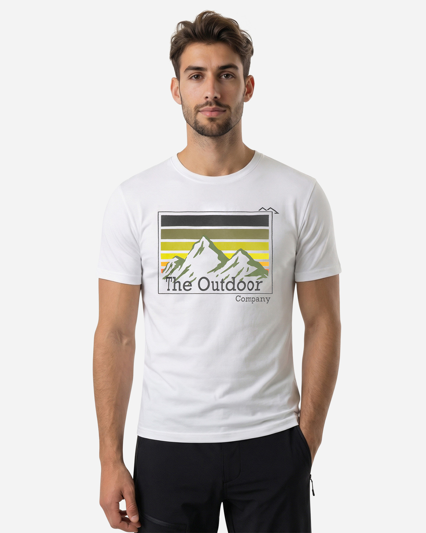 T-shirt 8848 ESSENTIAL M - Bianco - 2 | Cisalfa Sport